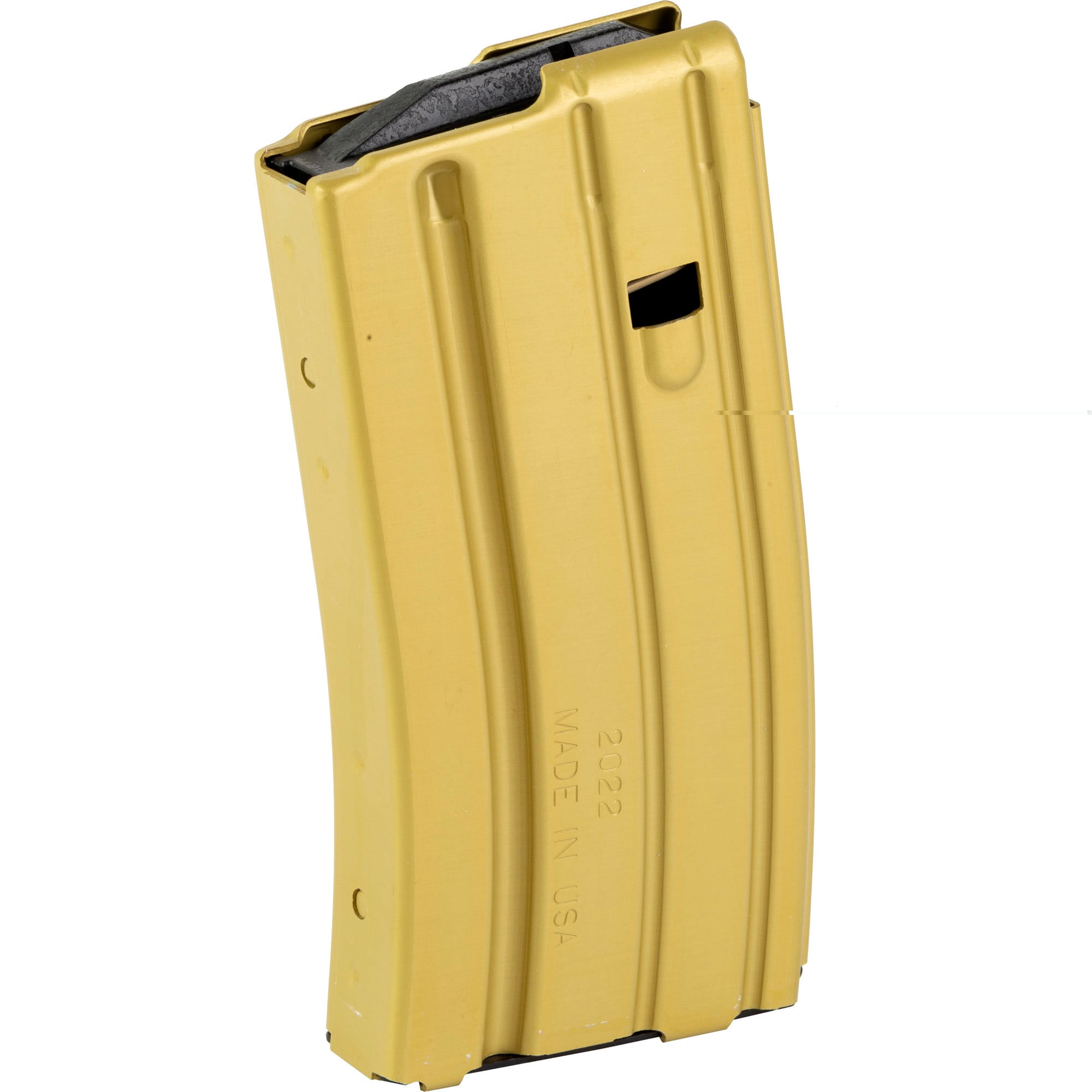 DuraMag 2023009175CPD AR-15 Duramag Speed 20rd 300 Blackout .223 Cal/5.56 Fits AR-15 Desert Gold Aluminum