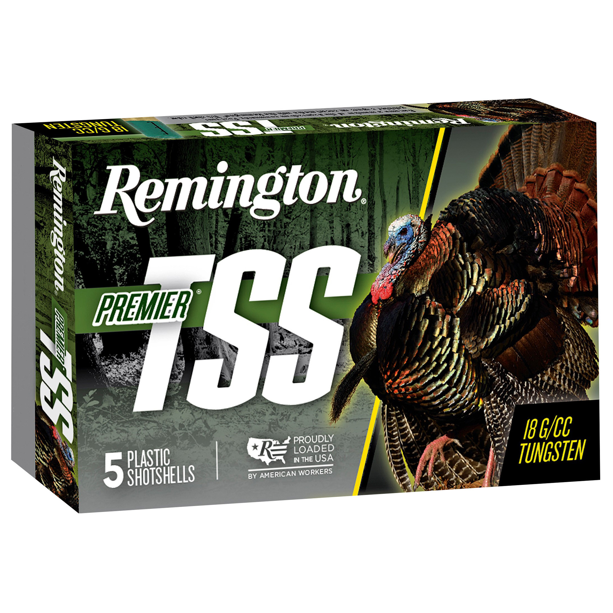 Remington Ammunition 28063 Premier TSS Turkey 20 Gauge 3" 1 1/2 oz Tungsten 7 Shot 5 Per Box/ 10 Cs