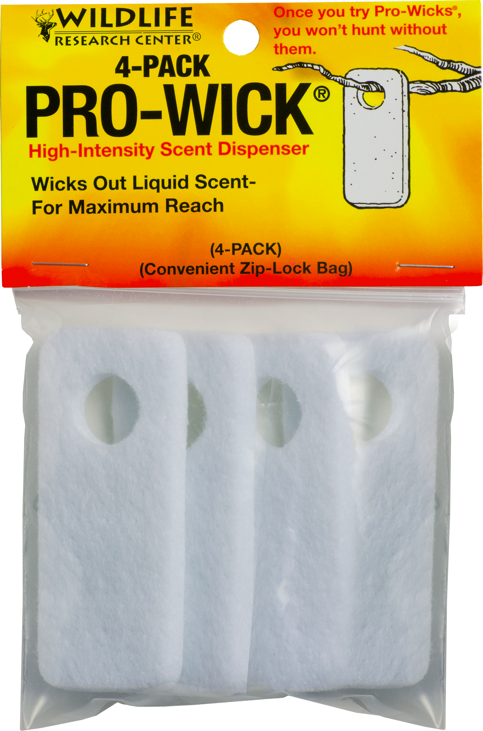 Wildlife Research 370 Pro Wick Scent Dispersal Products Scent Dispenser 4 sticks