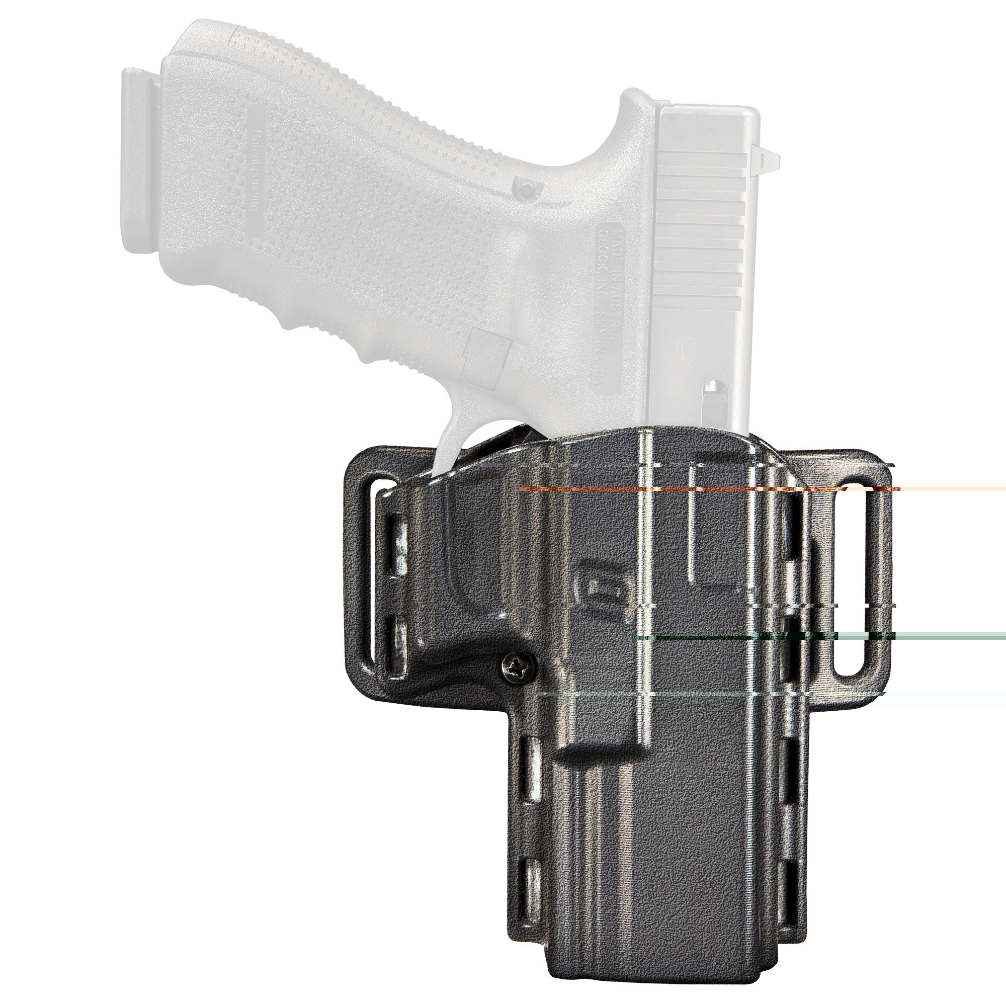 Uncle Mikes 74211 Reflex Open Top Holster 21 RH