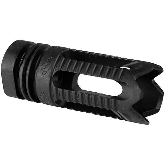Yankee Hill Machine Flash Hider Phantom 5C2 1/2"-36 Thread AR-15, LR-308 6.8mm SPC, 7.6smm, 9mm Luger Steel Parkerized