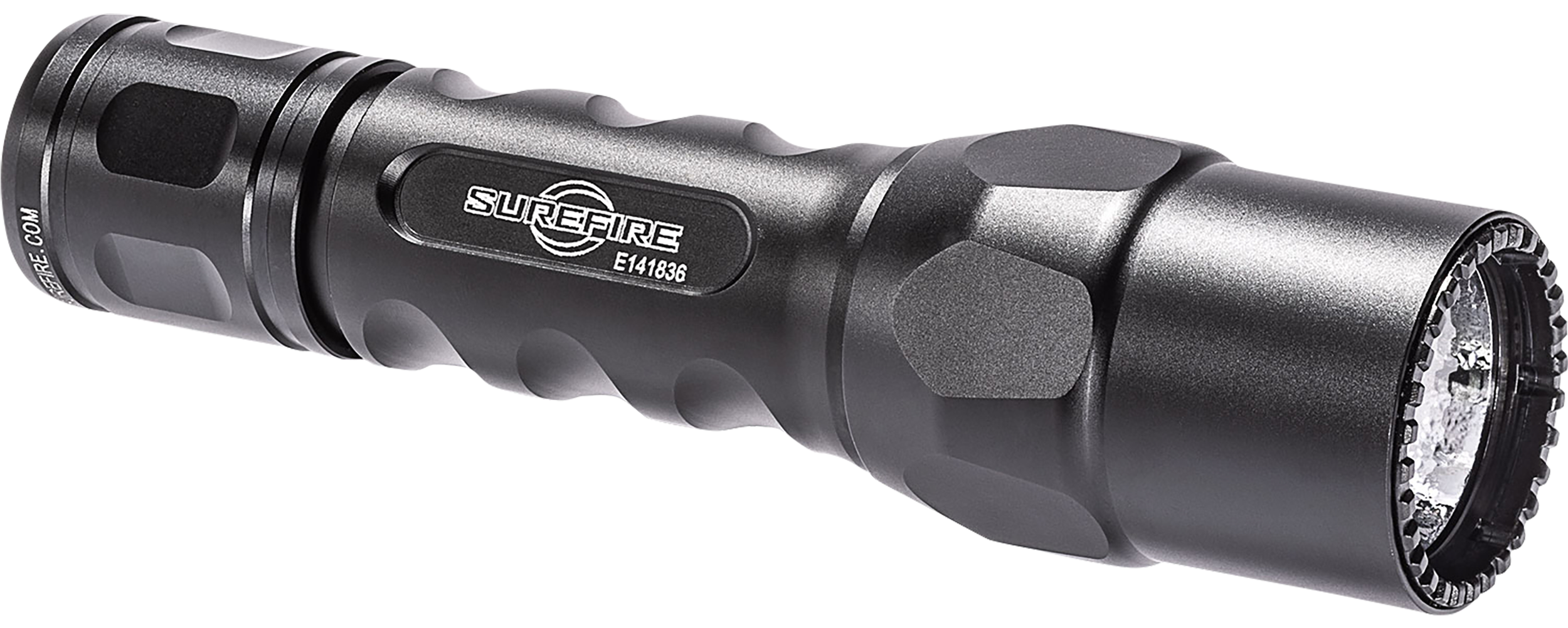 Surefire 6PX Pro Flashlight LED with 2 CR123A Batteries Aluminum Black