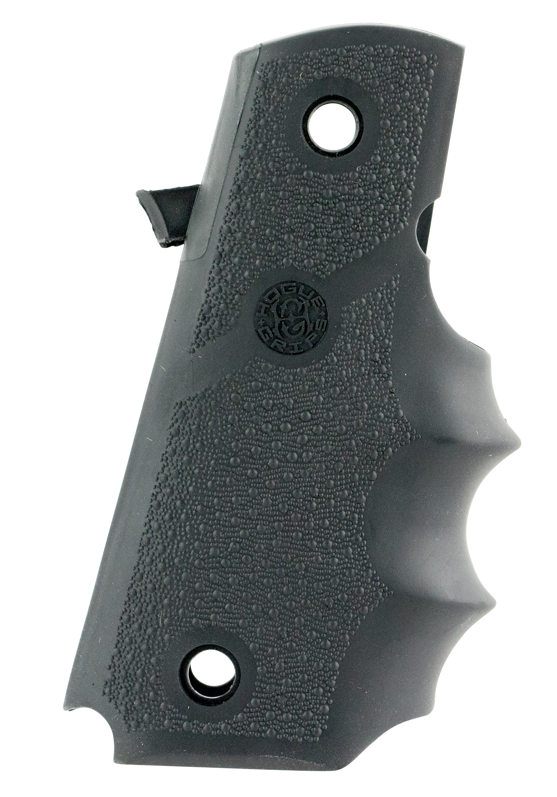 Hogue Wraparound Rubber Grips with Finger Grooves Para-Ordnance P14 Black