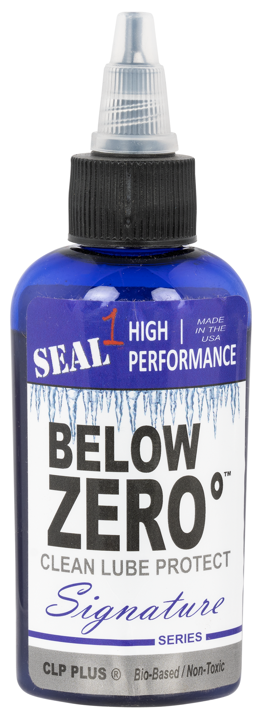 Seal 1 SLBZ2 Signature Below Zero Cleans, Lubricates, Protects 2 oz Squeeze Bottle