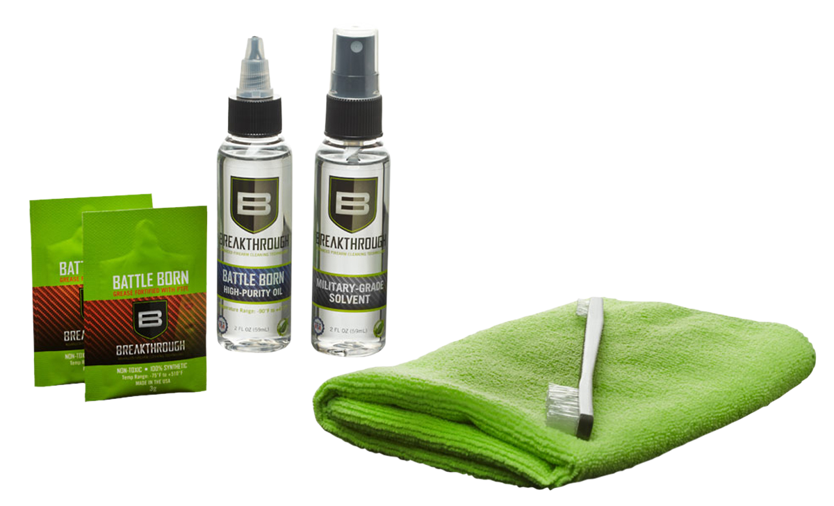 Breakthrough Clean BT101 Basic Cleaning Kit Multi-Caliber/Green