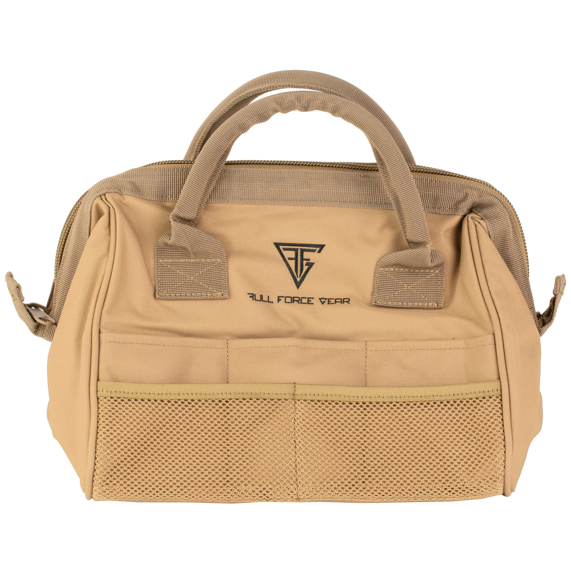 Full Forge Gear Range Tool Bag, Tan, 9"x12"x9.5" 2