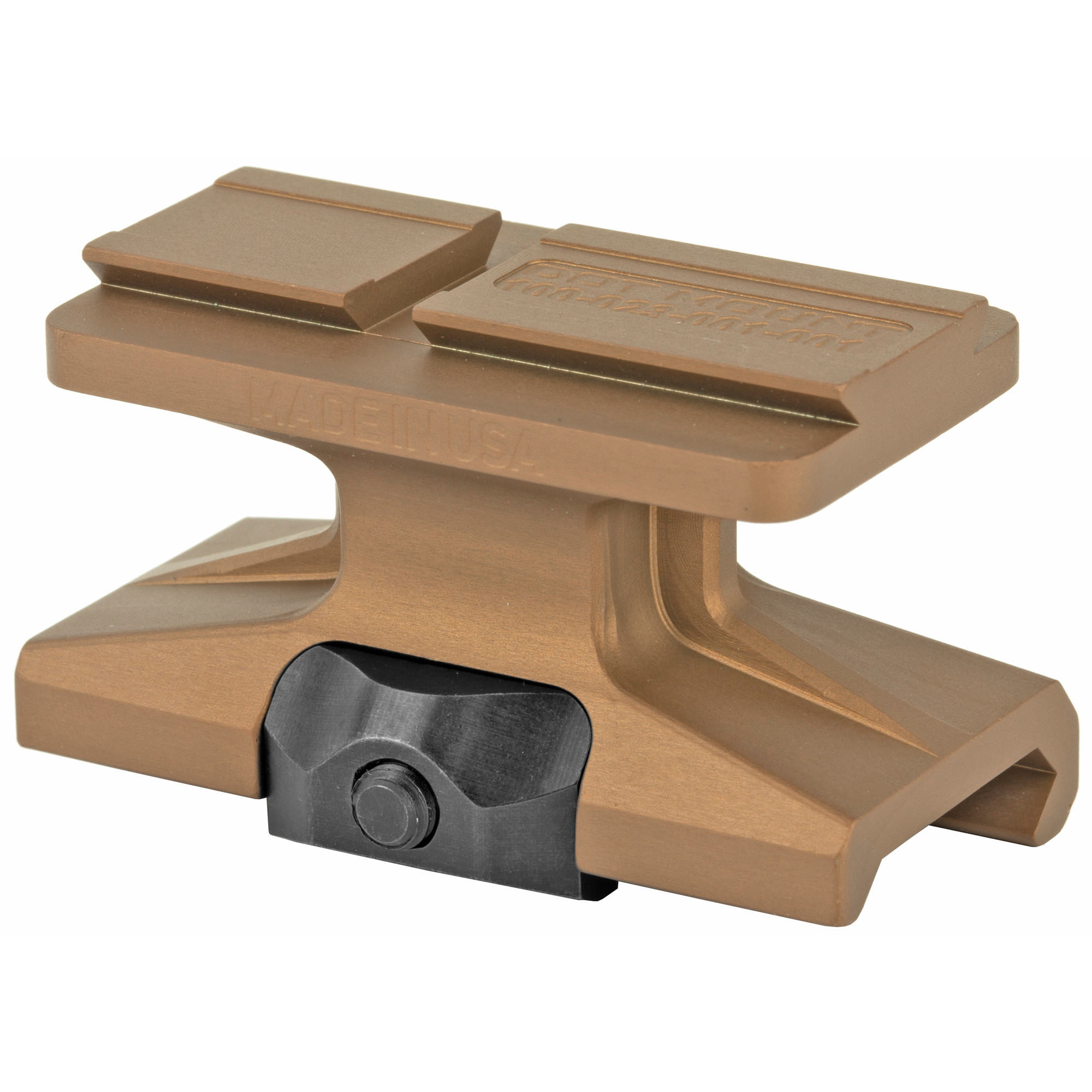 Reptilla,LLC 100027 Dot Mount Lower 1/3 Co-Witness for Aimpoint Acro Flat Dark Earth Anodized