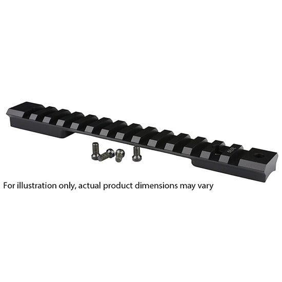 Warne Picatinny Rail Adapter Matte, CZ 452, 15 MOA