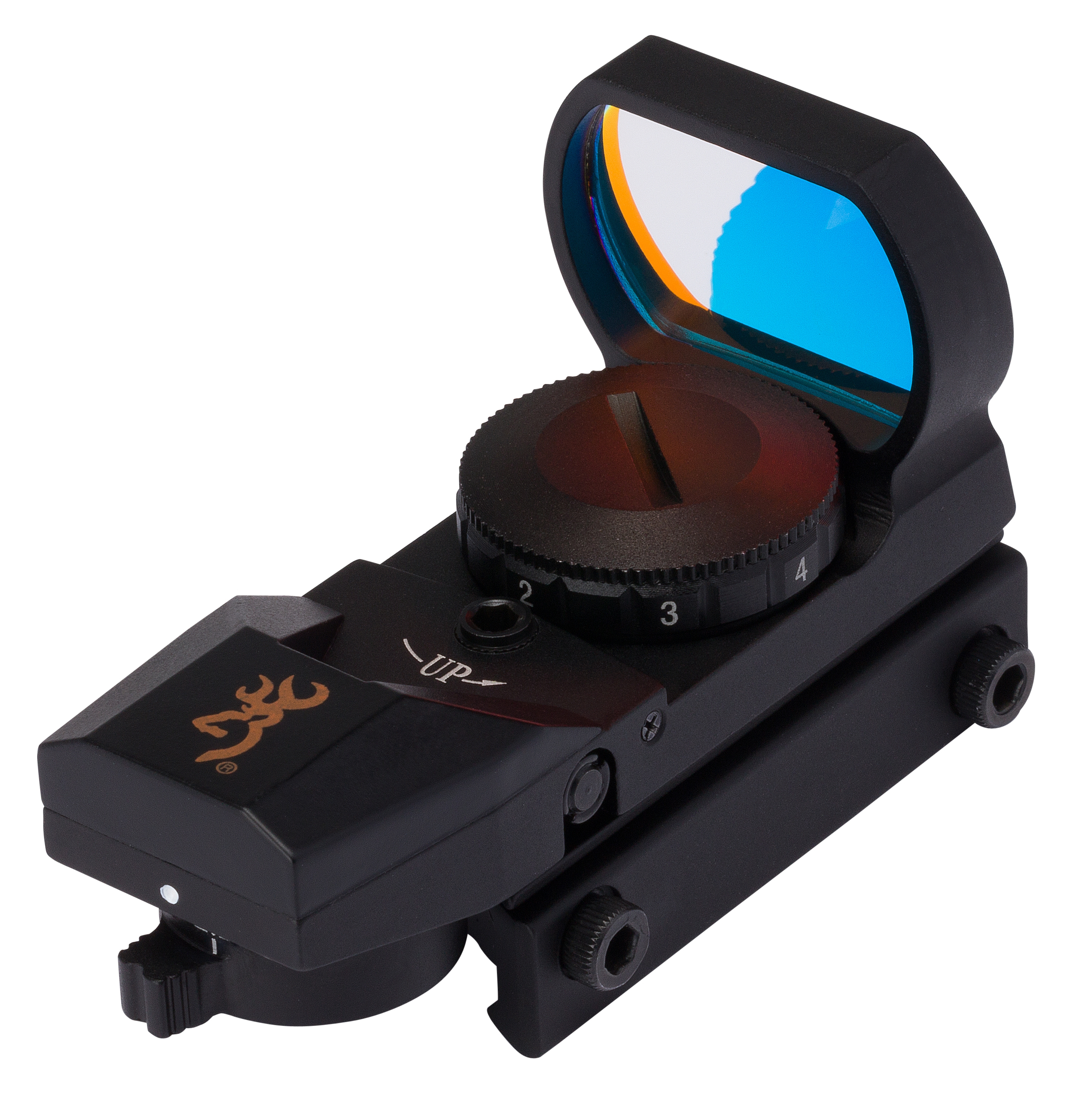 Browning Buck Mark Reflex Sight Black, Multi Reticle, Picatinny Mount