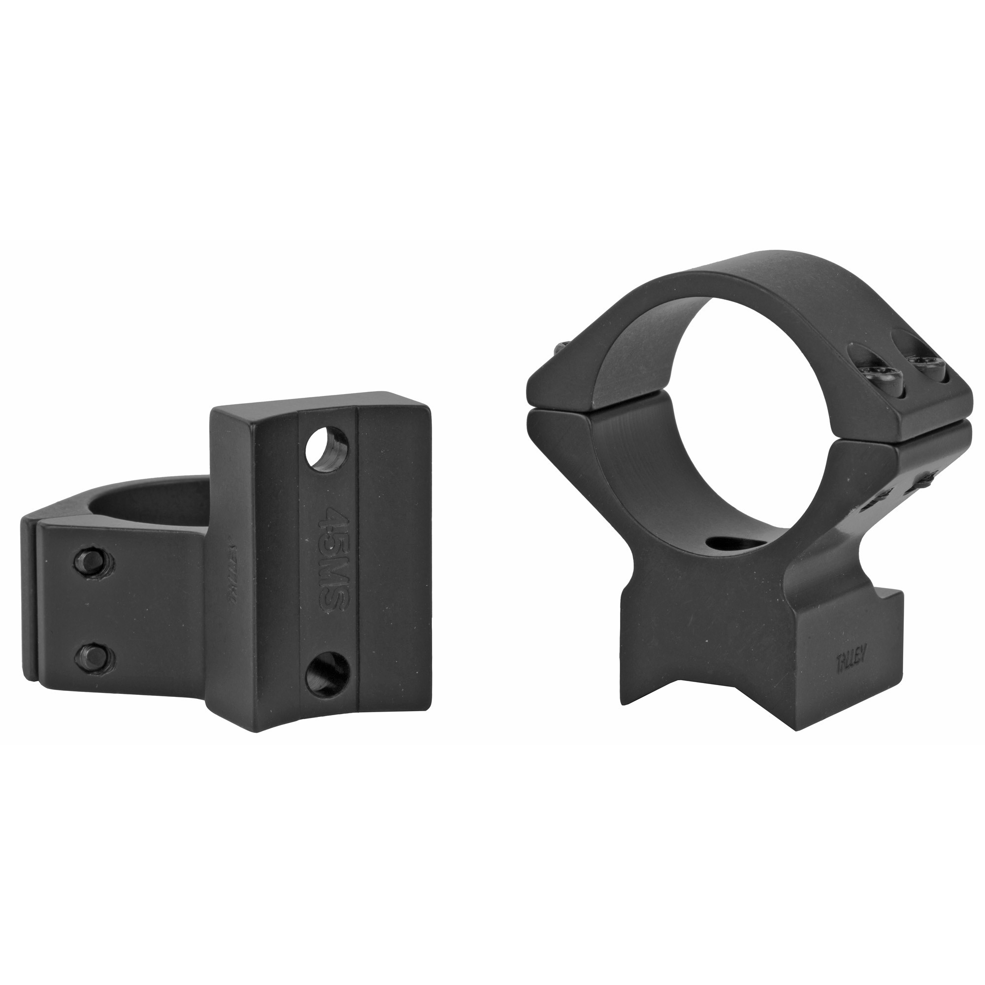 Talley Lightweight 2 Piece Scopemount w/ Integral 1" Rings Black Anodized, Medium, Kimber Model 84M CP (8-40)