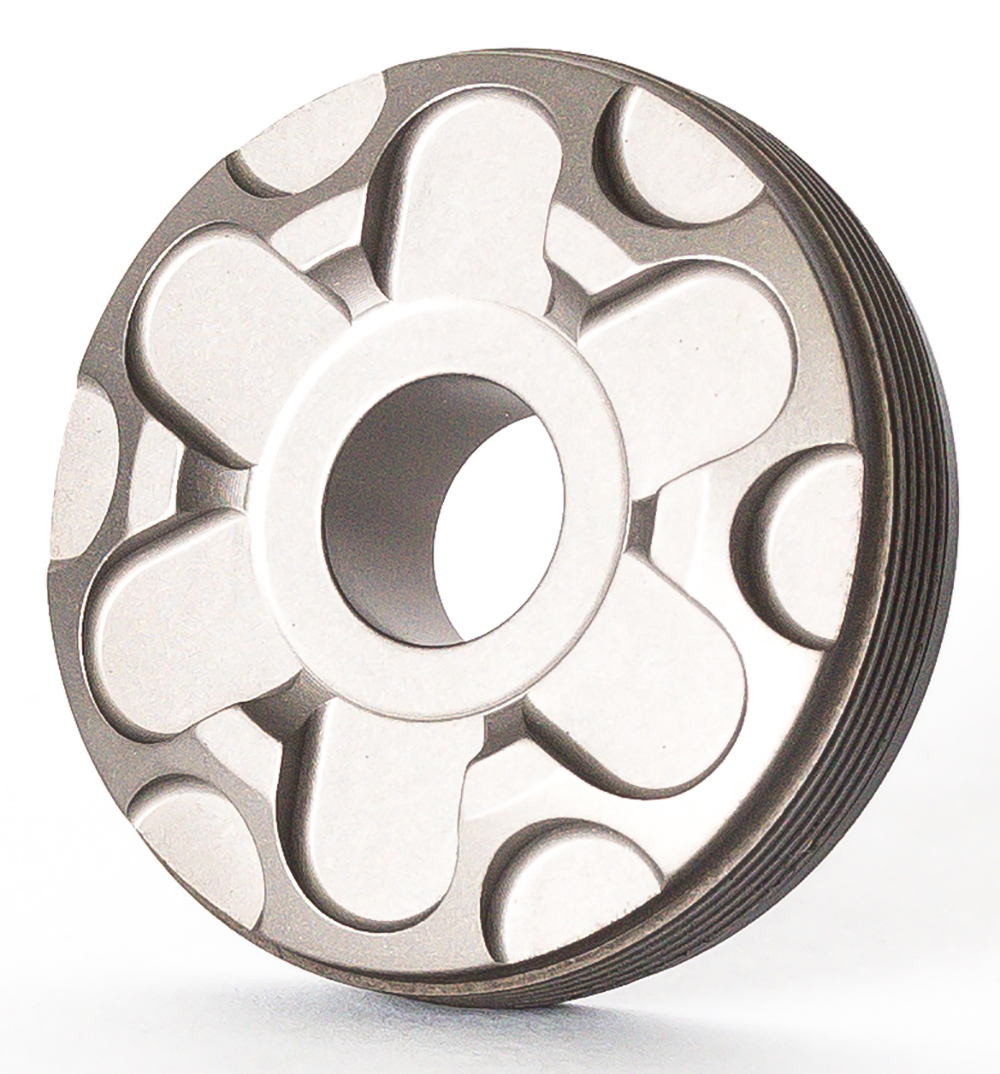 Rugged Suppressors TI FRONT CAP 7.62 Rugged Ti Front Cap 7.62