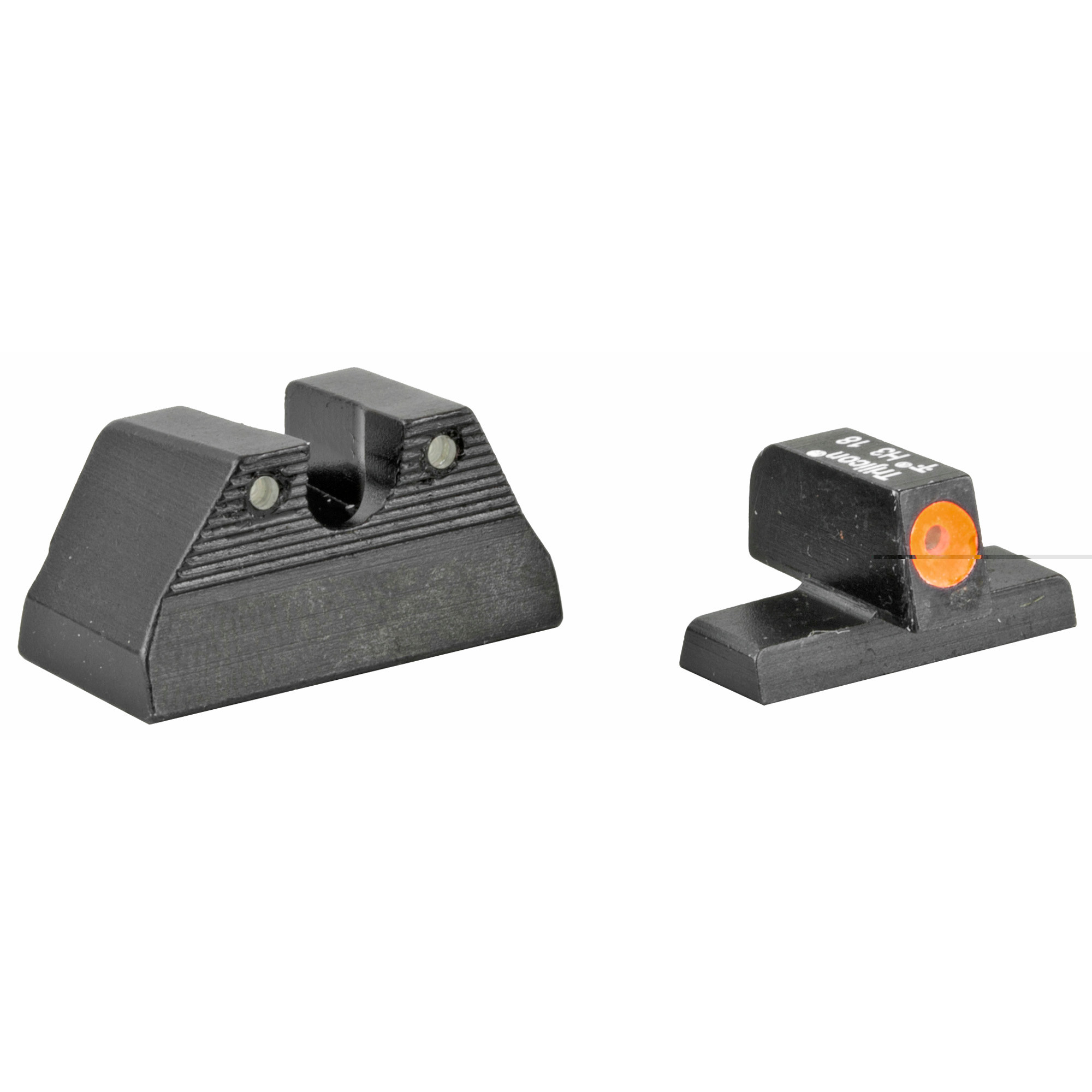 Trijicon HD Night Sight Set HK USP Steel Matte 3-Dot Tritium Green with Front Dot Outline