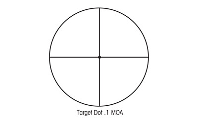 Sightron 45x45 SIII 30mm Riflescope Matte, Dot, Side Focus, 1/10 MOA Target Knobs