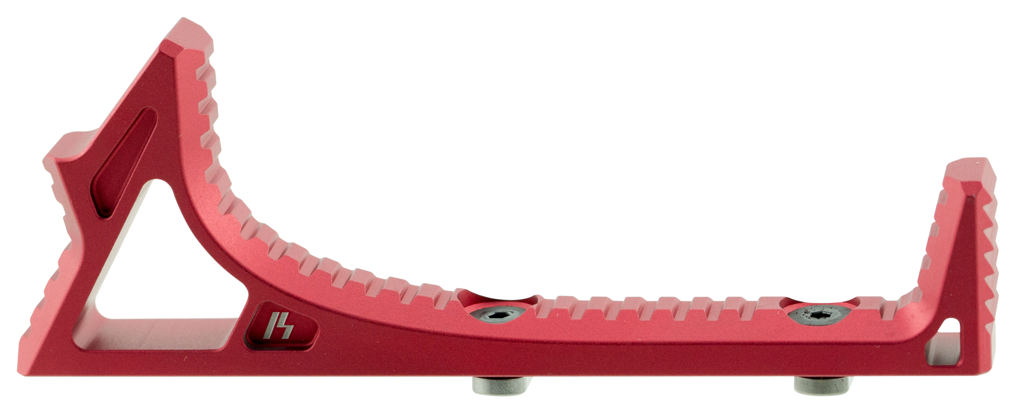 Strike LINKCFGRED Link Curved ForeGrip AR-Platform Red Aluminum