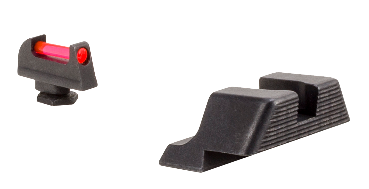 Trijicon Fiber Sight Set Glock 42, 43 Fiber Optic Red, Green
