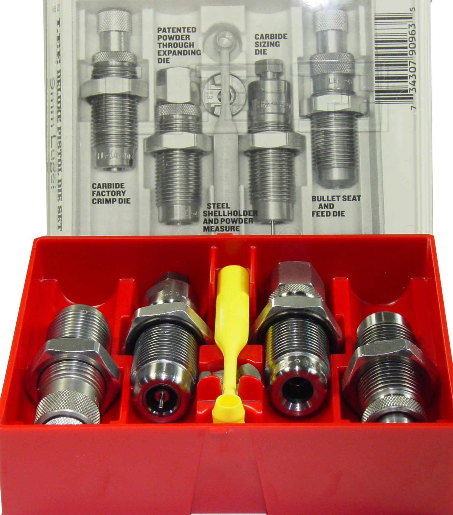 Lee Precision 90966 Deluxe 4-Die Set44 S&W Special / 44 Mag