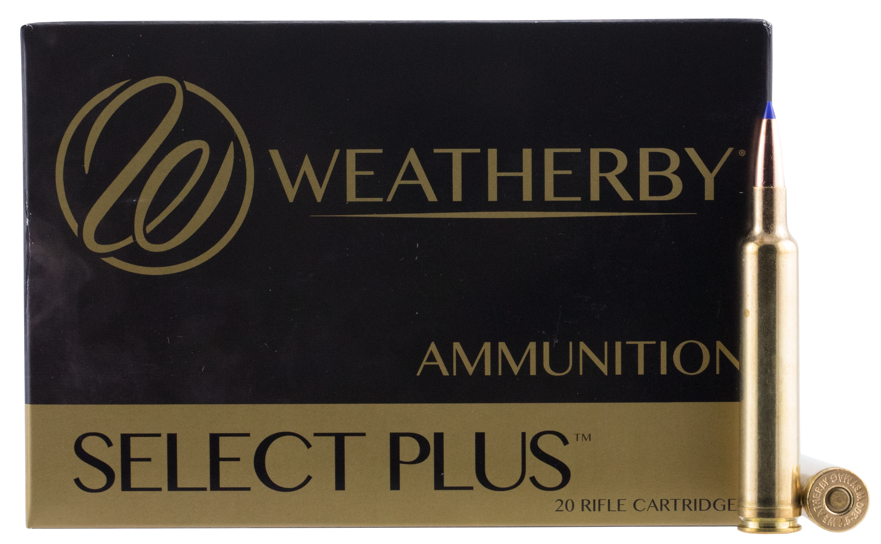 Weatherby Select Plus Ammunition 6.5-300 Weatherby Magnum 127 Grain Barnes LRX Polymer Tipped Boat Tail Lead-Free 20RD