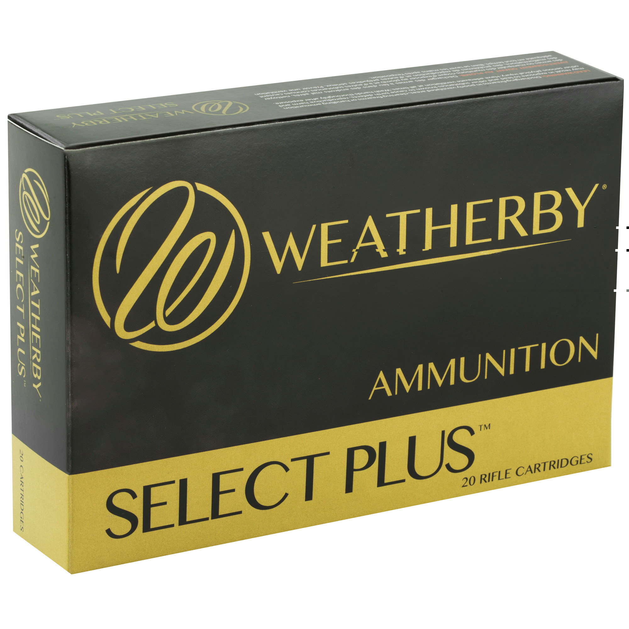 Weatherby Select Plus Ammunition 6.5-300 Weatherby Magnum 127 Grain Barnes LRX Polymer Tipped Boat Tail Lead-Free 20RD