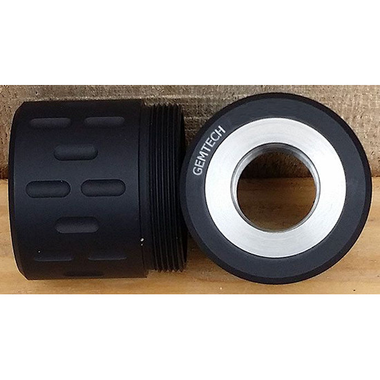 Gemtech Threaded Rear Mount GM-45, Blackside Suppressor Aluminum Matte