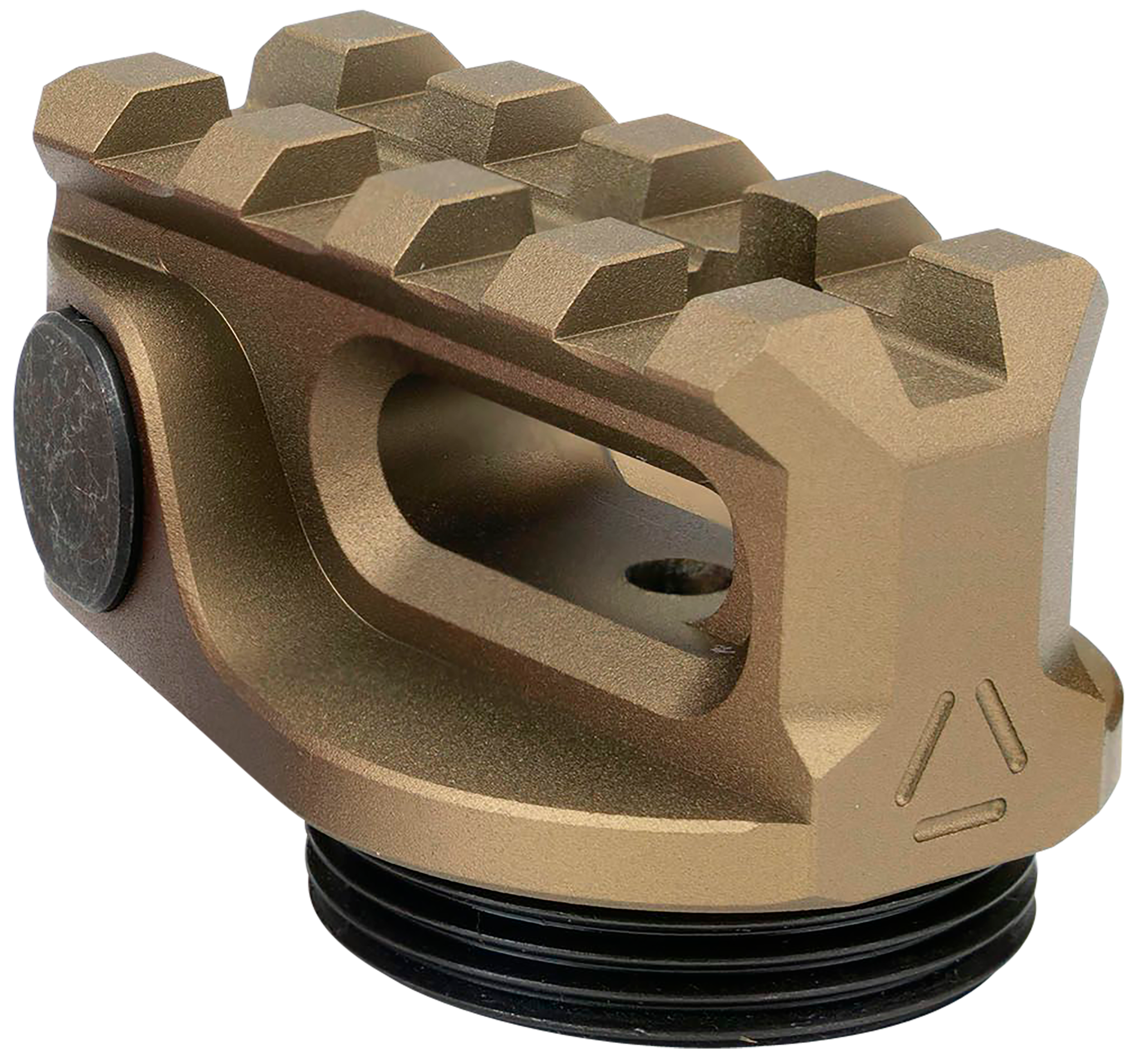 Strike Industries ARPSAFDE Picatinny Stock AdapterFlat Dark Earth Anodized for AR-Platform