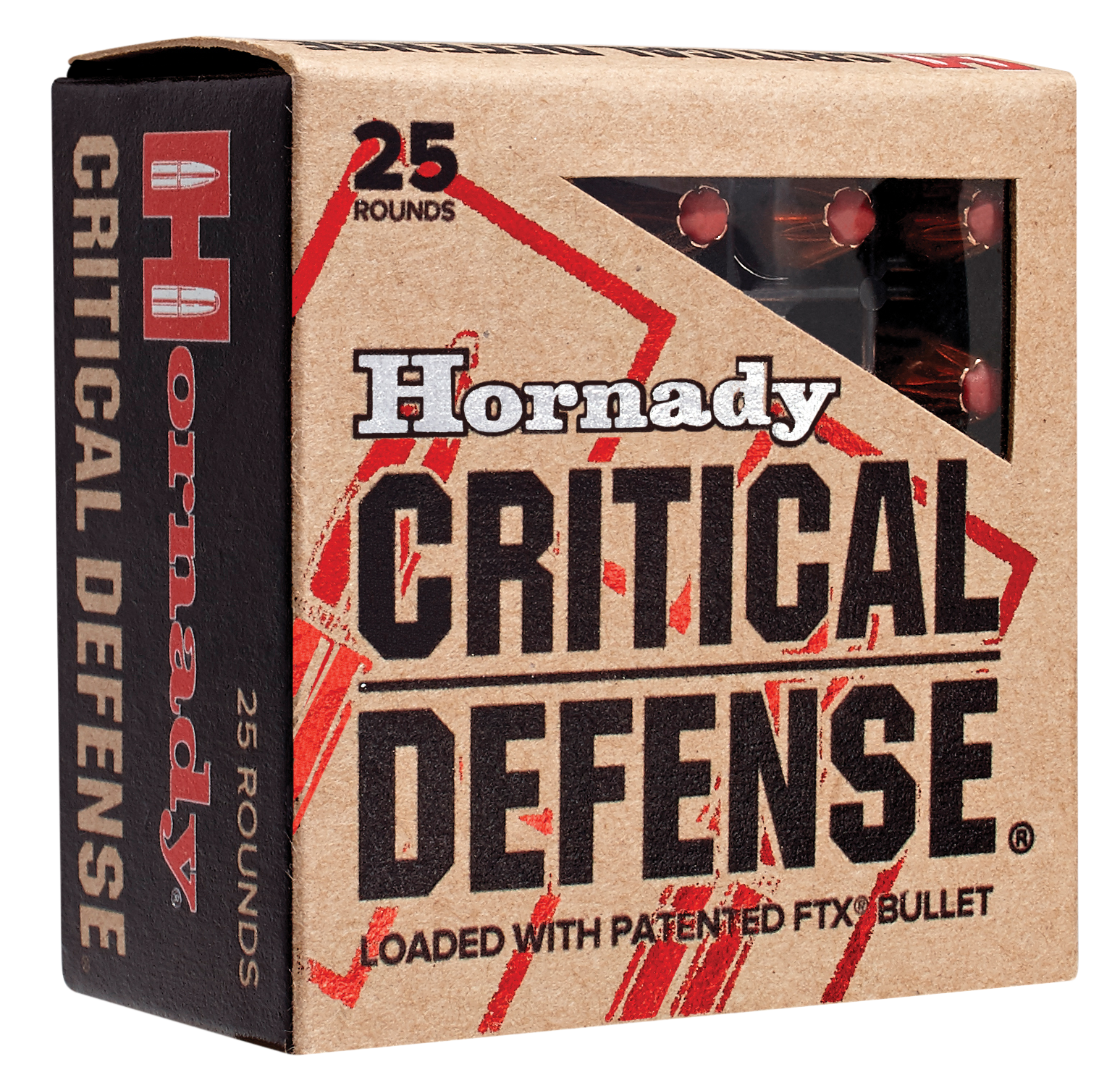 Hornady Critical Defense Ammunition 327 Federal Magnum 80 Grain FTX Box of 25