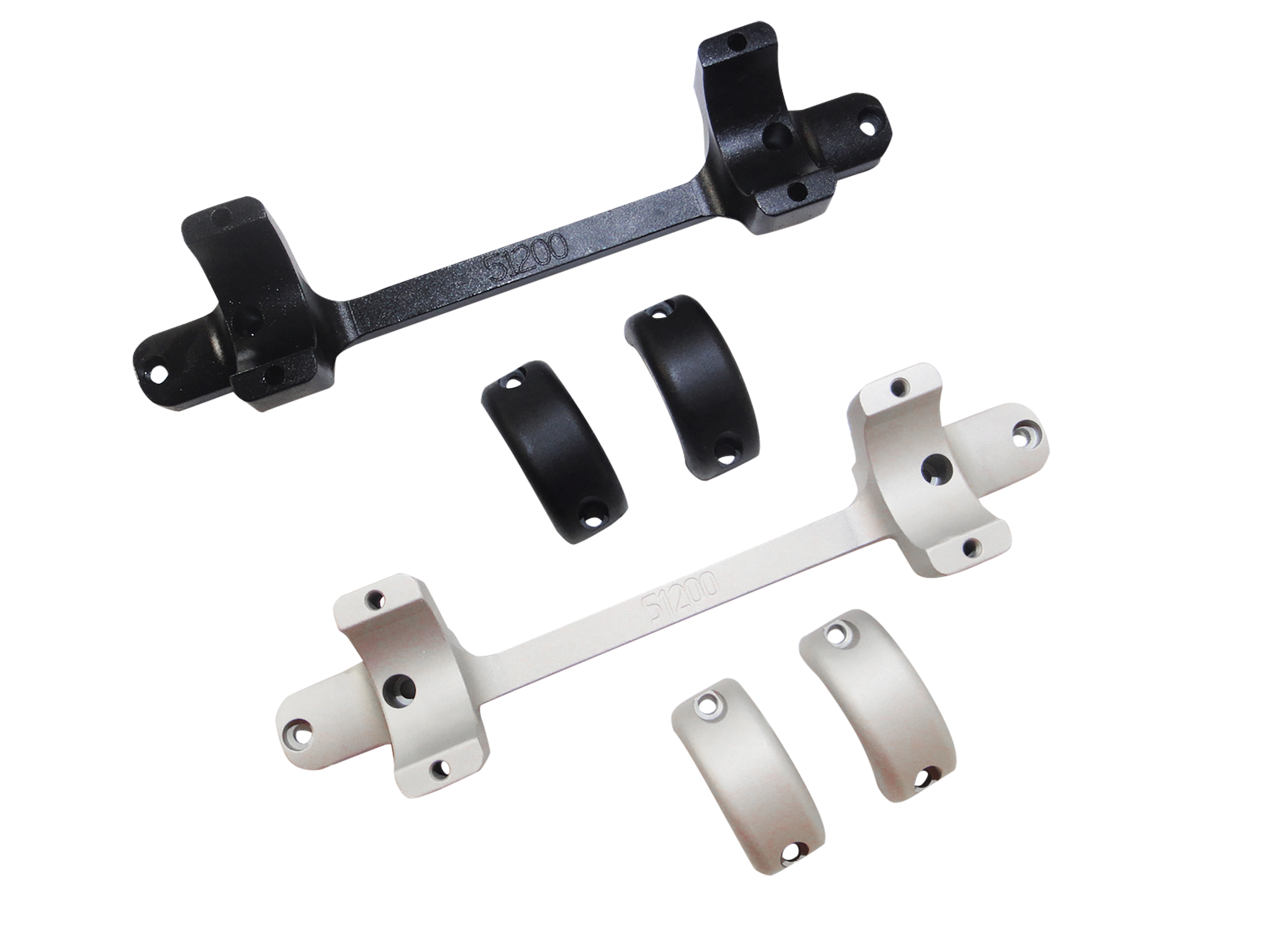 DNZ Game Reaper 1" Scopemount Black, Medium, Savage Axis