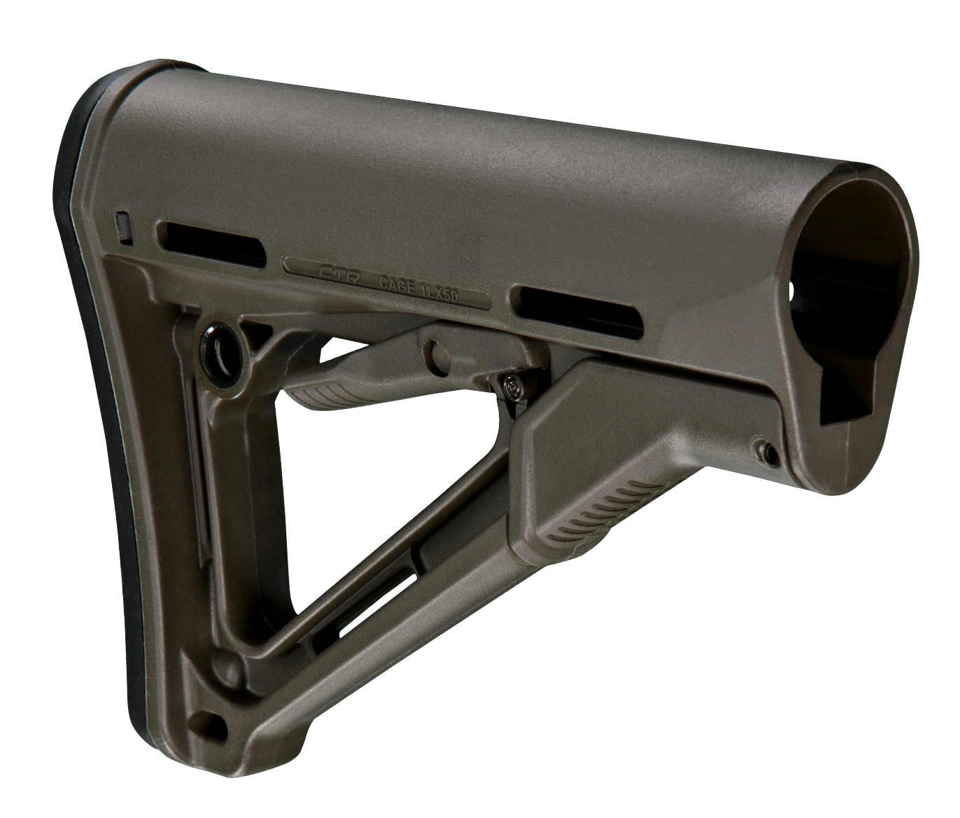 Magpul MAG310-ODG CTR Carbine Stock OD Green Synthetic for AR-15, M16, M4 with Mil-Spec Tube (Tube Not Included)