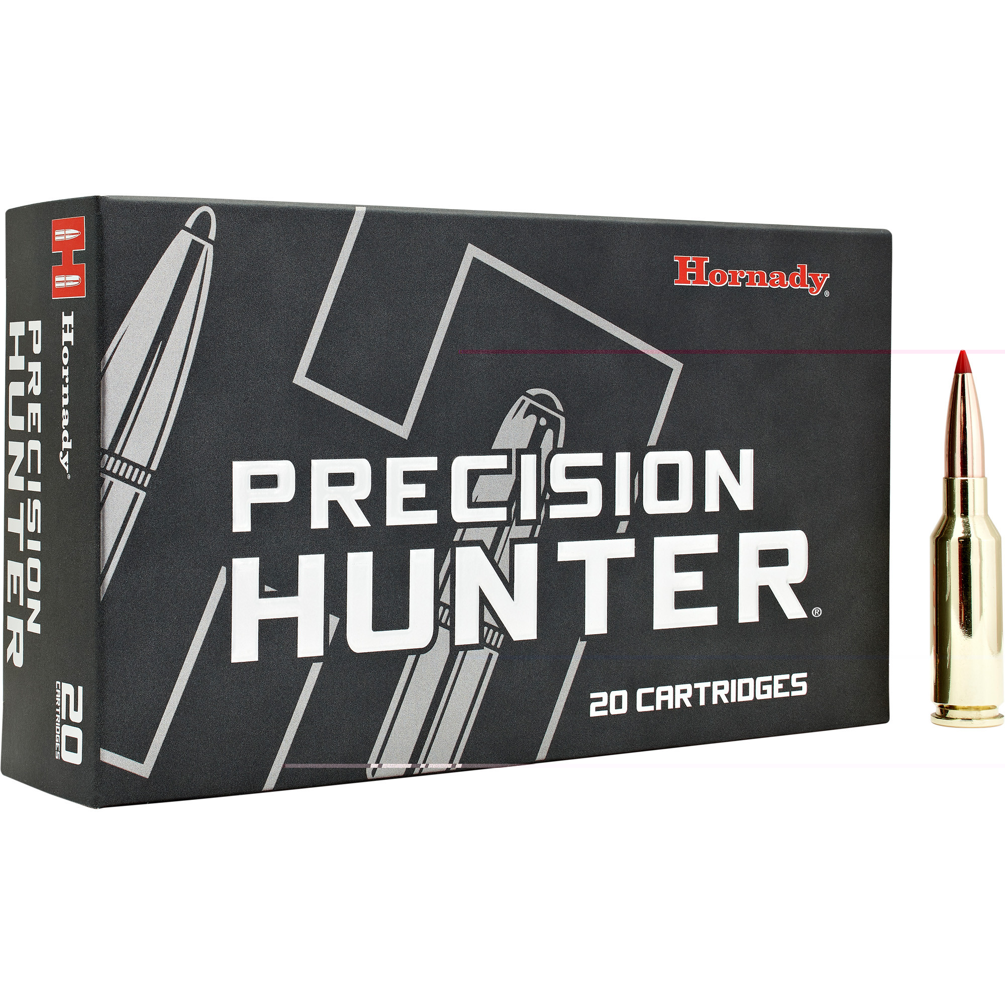 Hornady Precision Hunter Ammunition 7mm PRC 175 Grain ELD-X Polymer Tip 20RD