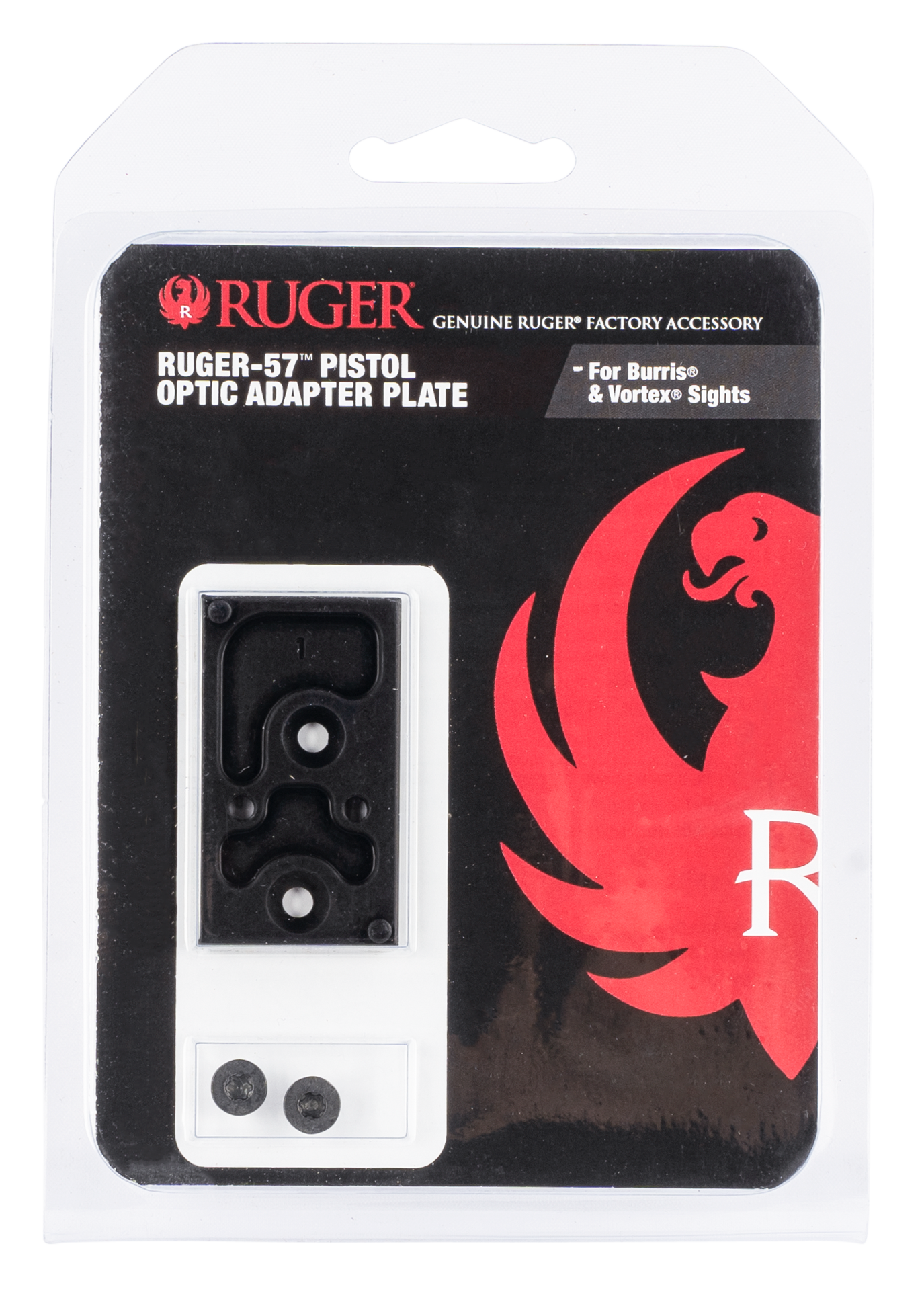 Ruger Ruger-57 Optic Adapter Plate Matte Black, Burris FastFire & Vortex Viper/Venom