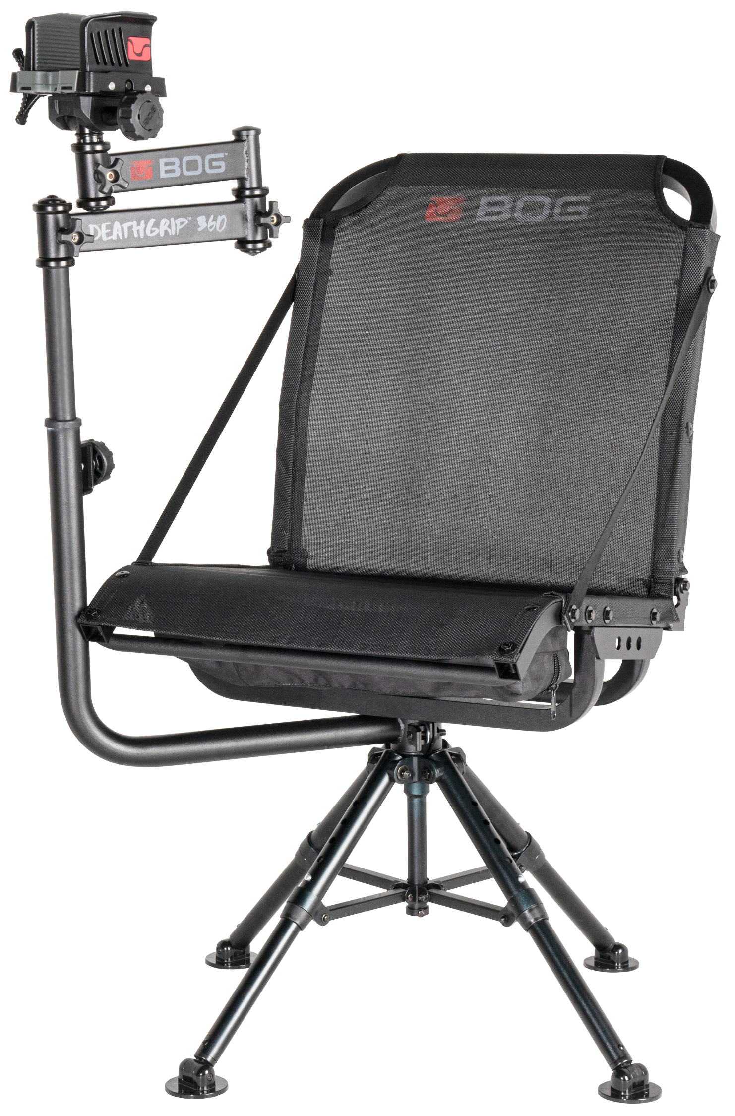Bog-Pod 1134447 DeathGripAdjustable Black Aluminum