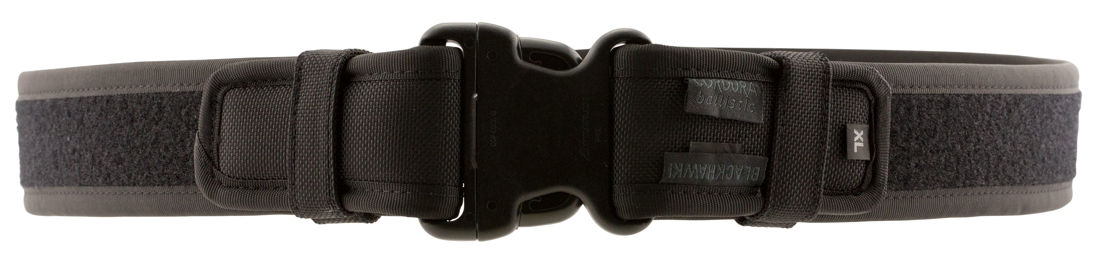 Blackhawk 44B2MDBK Ergonomic Duty Belt Black Cordura 32-36" 2.25" Wide Buckle Closure