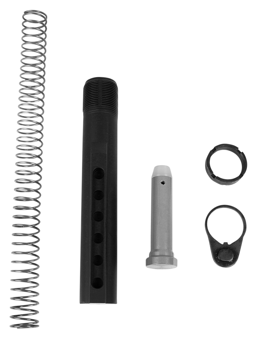 LBE Unlimited MILBUFKT Mil-Spec Buffer Tube Kit6 Position AR-15 Black