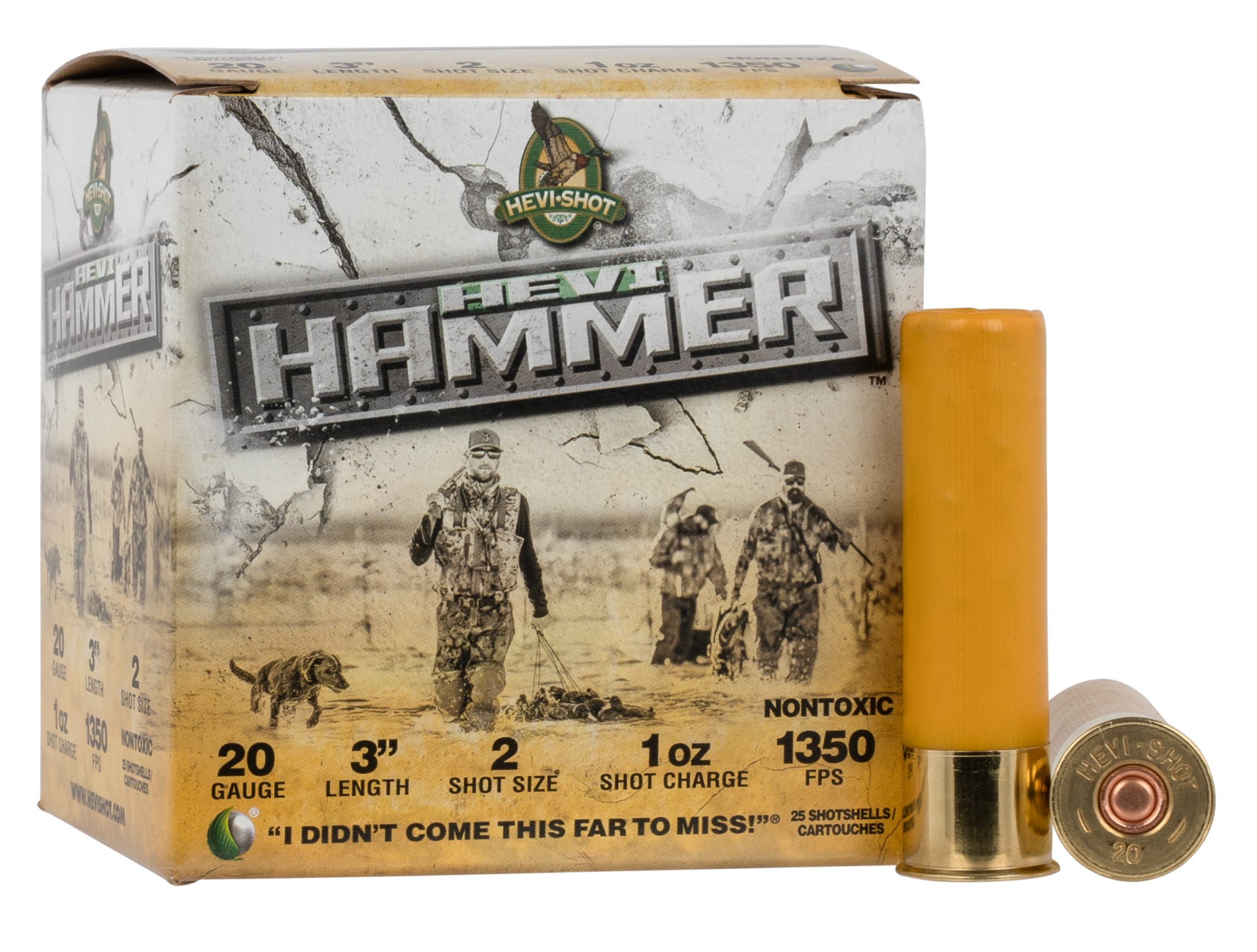 Hevi-Shot Hammer Ammunition 20 Gauge Non-Toxic Shot