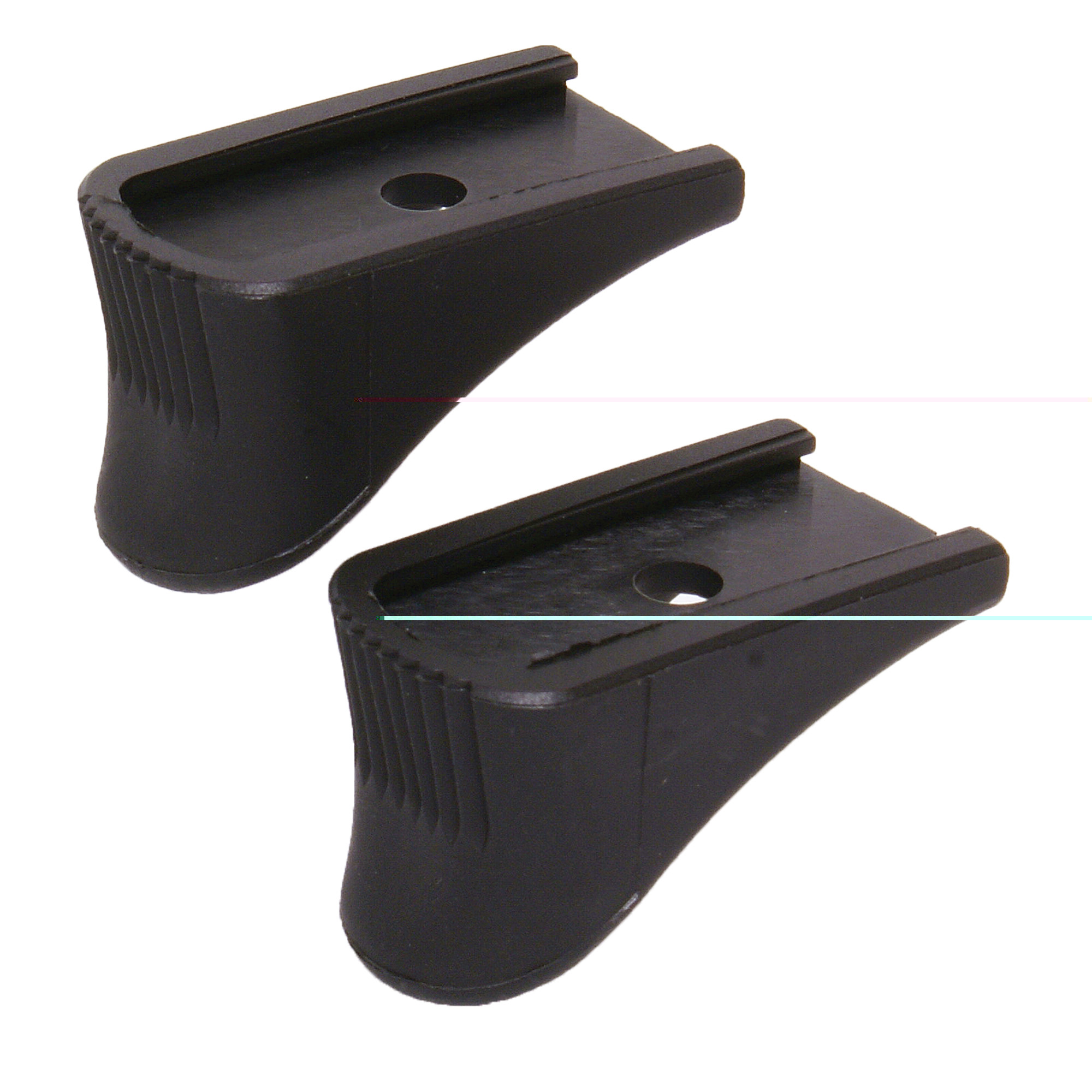 Pearce Grip PG380 Grip Extensionmade of Polymer with Black Finish & 1/2" Gripping Surface for 380 ACP Beretta 3032 Tomcat & Bersa P3AT 2 Per Pack
