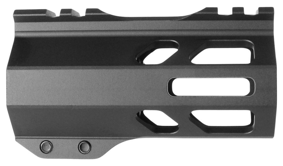 TacFireA.C.E. M-Lok Handguard 4" Black Hardcoat Anodized Aluminum for AR-15