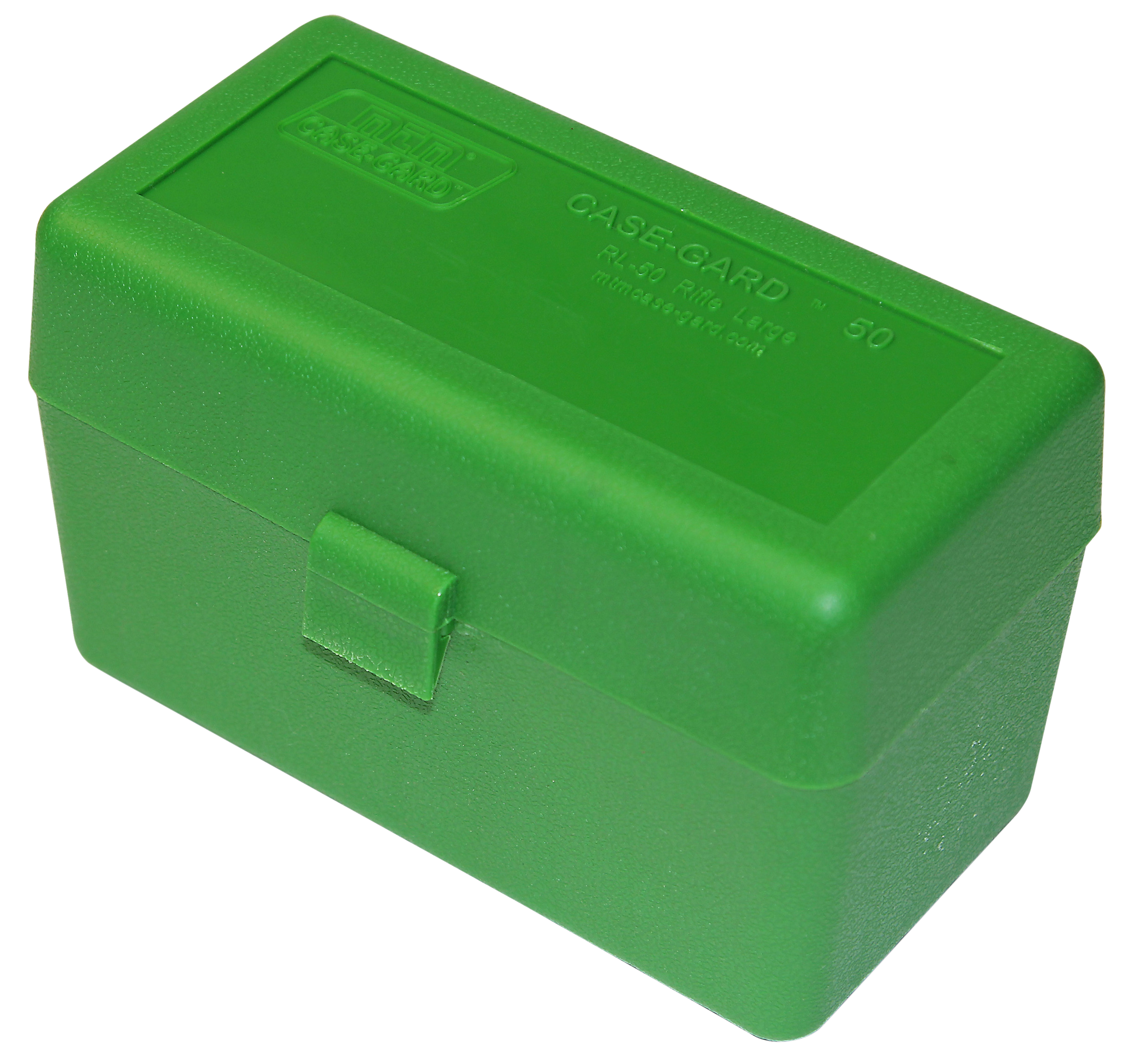 MTM Case-Gard RL5010 Ammo Box R-50 30-06 Springfield 270 Cal Rifle Green Polypropylene 50rd