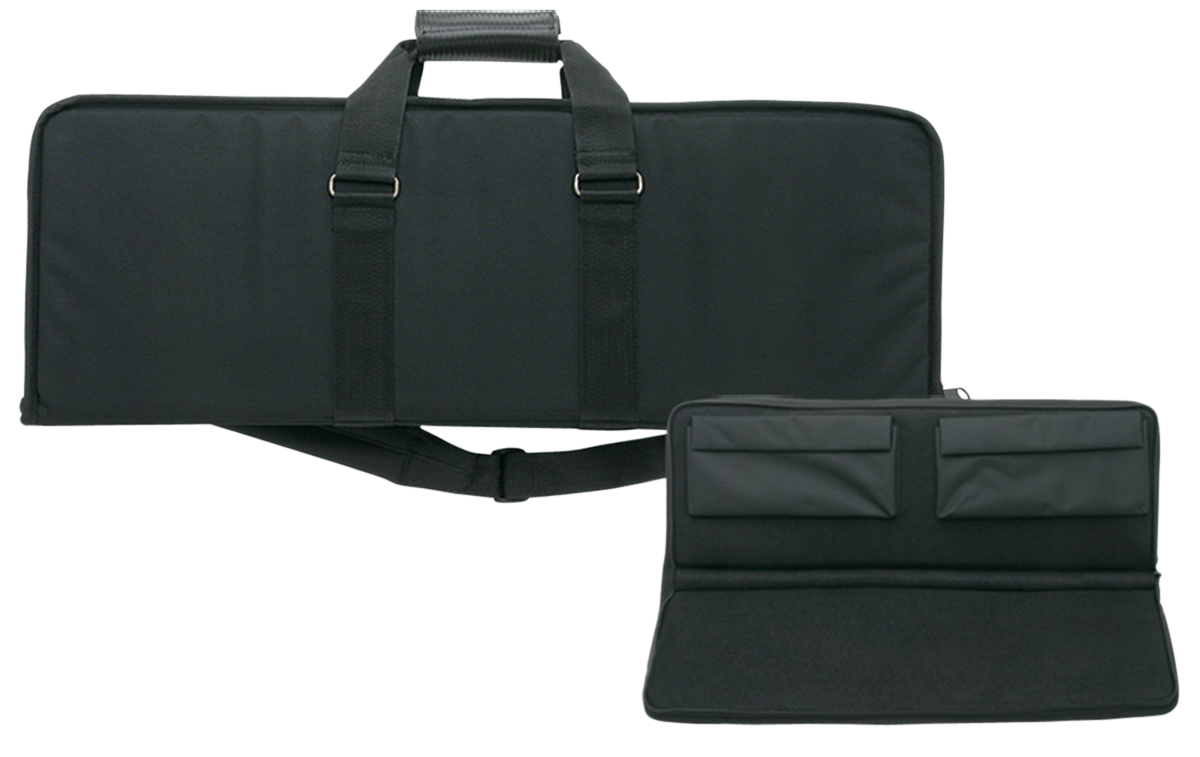Bulldog BDH495 Hybrid Tactical Shotgun Case made of Water-Resistant Nylon with Black Finish, Internal Shell Holders & Deluxe Padded Shoulder Strap 40" L
