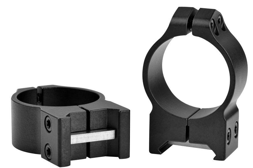 Warne Maxima Permanent Attach 30mm Rings Matte, Medium