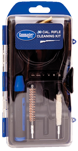 DAC GM30LR GunMaster Cleaning Kit 30 Cal Rifle/14 Pieces Black/Blue