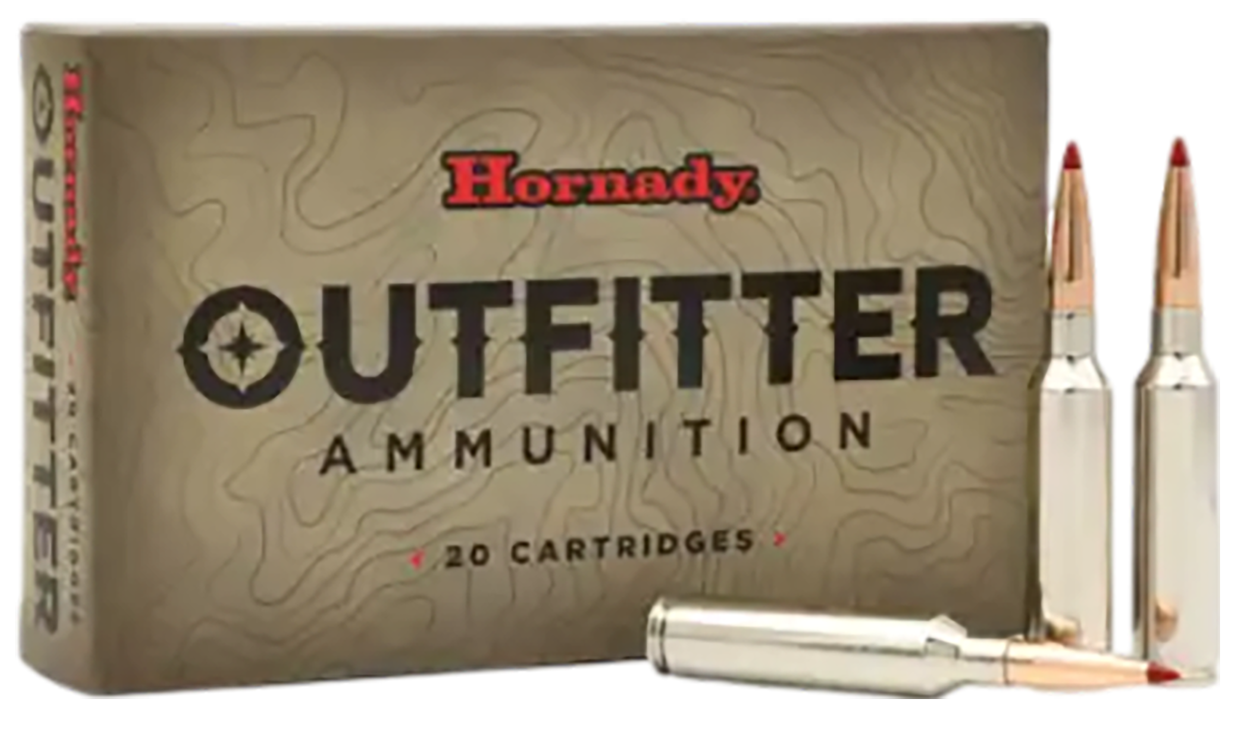 Hornady Outfitter Ammunition 7mm PRC 160 Grain CX Polymer Tip Lead Free 20RD