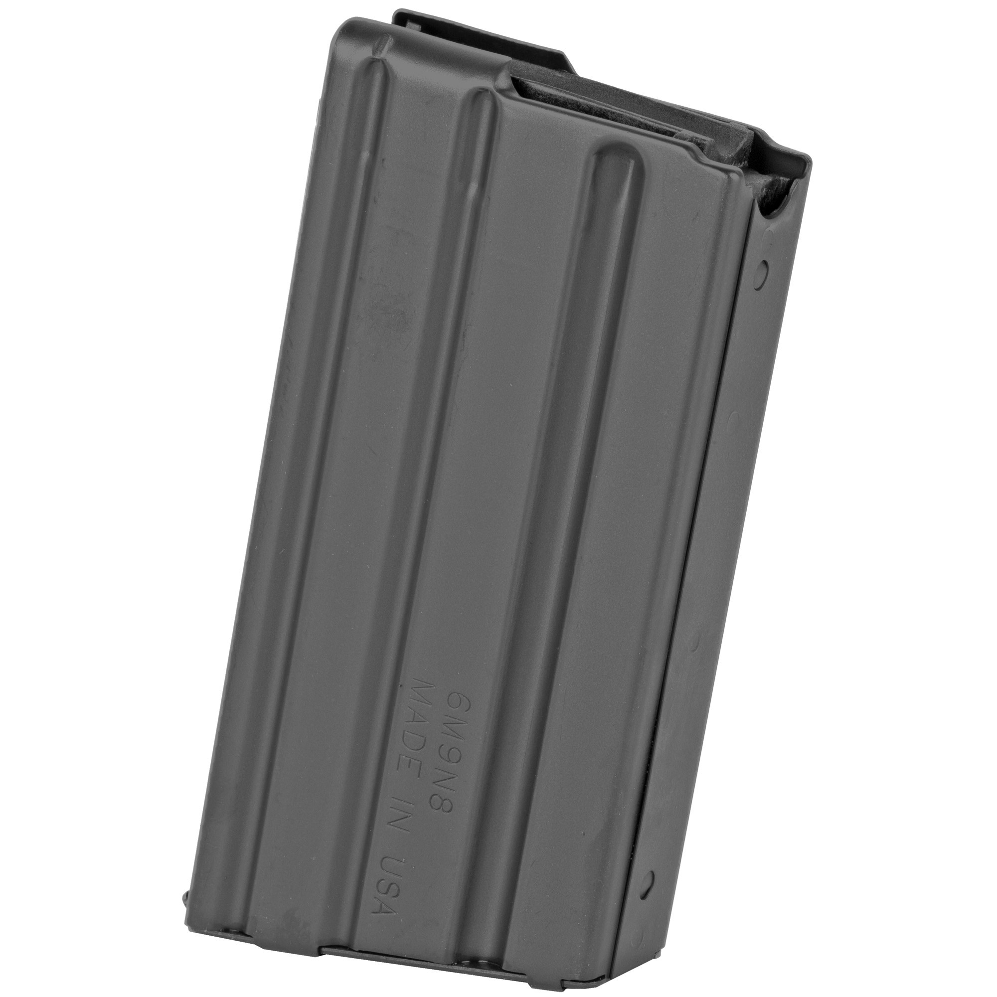 DuraMag 7X45041175CPD AR-15 Duramag SS 7rd 450 Bushmaster Fits AR-15 Black Stainless Steel