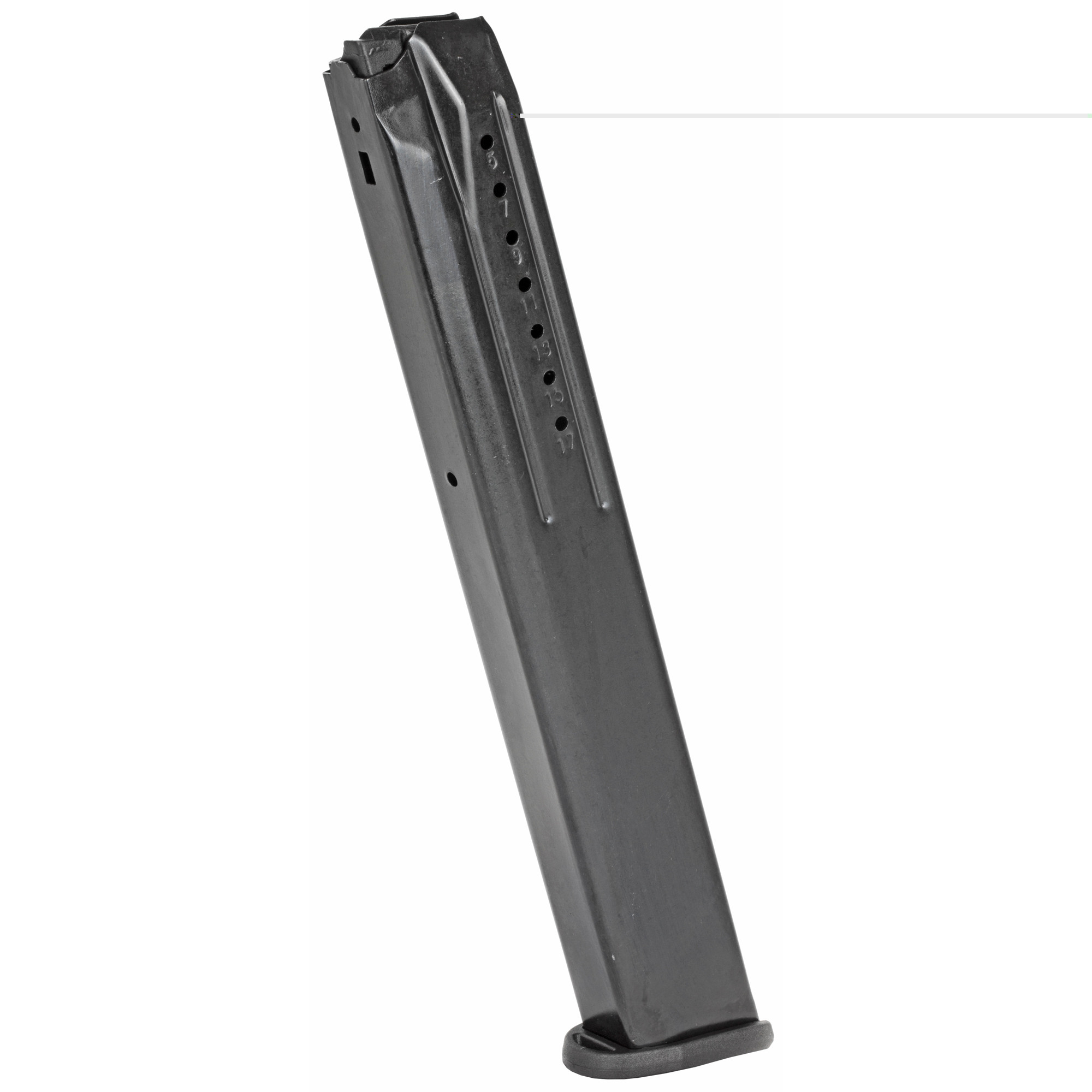 ProMag RUGA34 StandardBlued Steel Extended 32rd 9mm Luger for Ruger SR