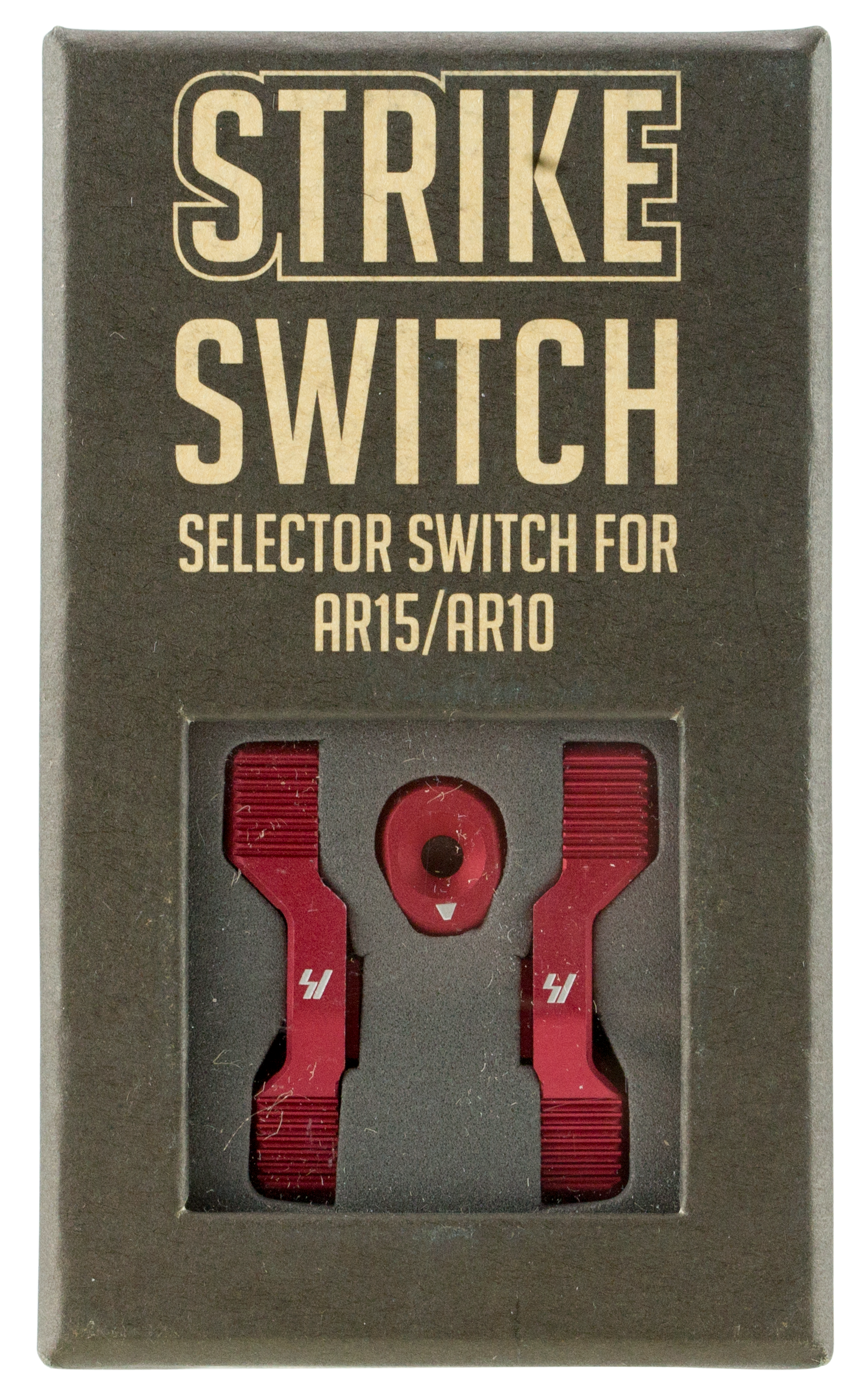 Strike ARSSSRED Strike Switch 60/90 Degree Red Aluminum AR-Platform Ambidextrous