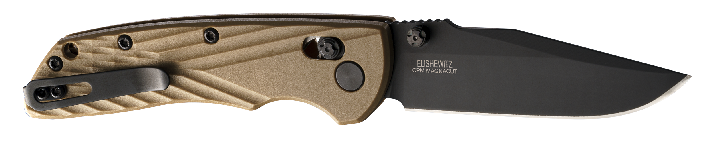 Hogue Deka 3.25" Clip Blk Poly Fde