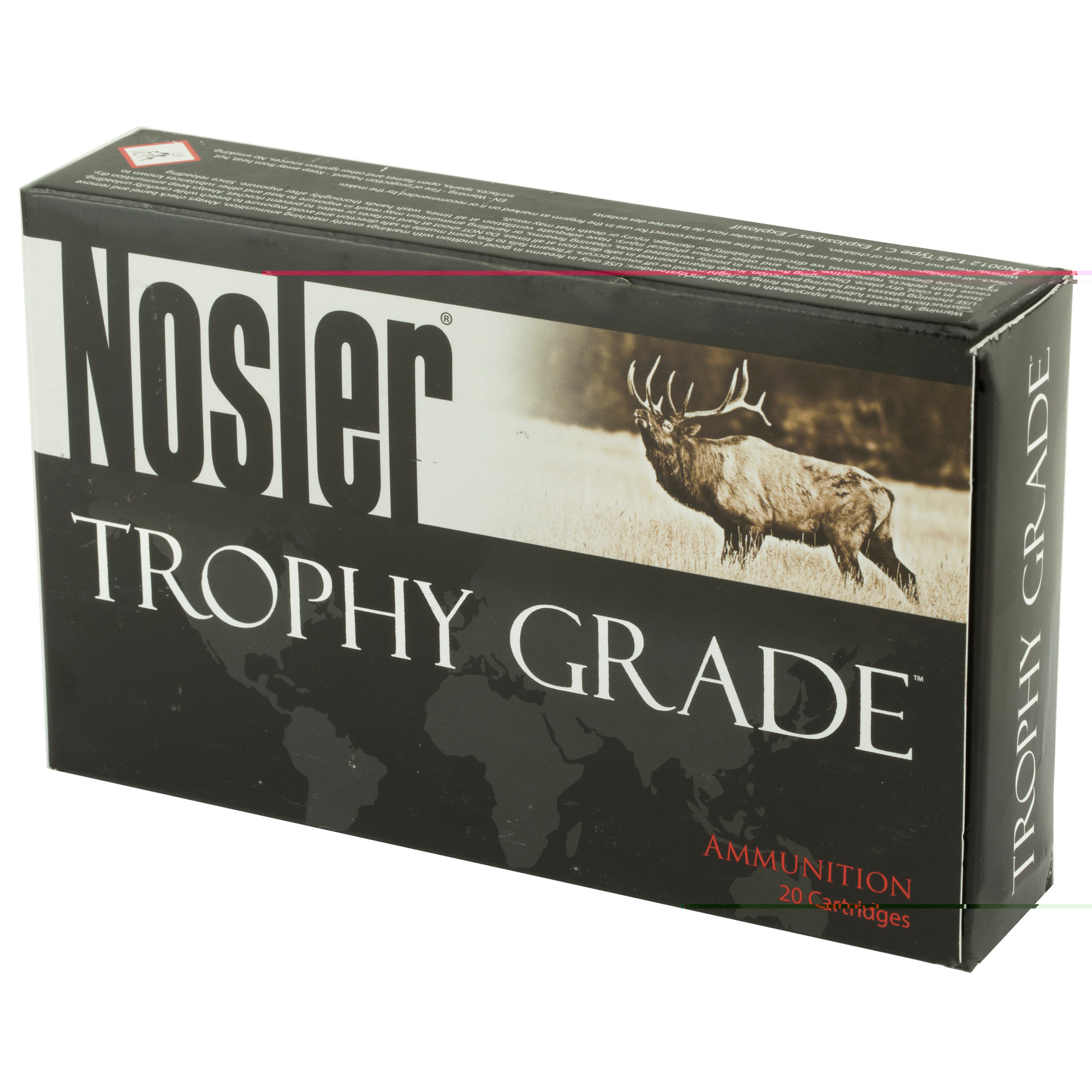 Nosler Trophy Grade Ammunition 30 Nosler 180 Grain AccuBond 20RD