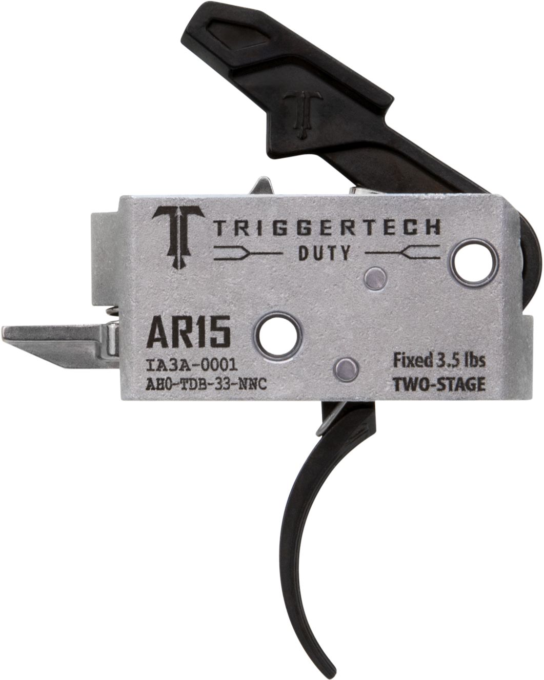 TriggerTech Duty Trigger AR-15 Double Stage Black