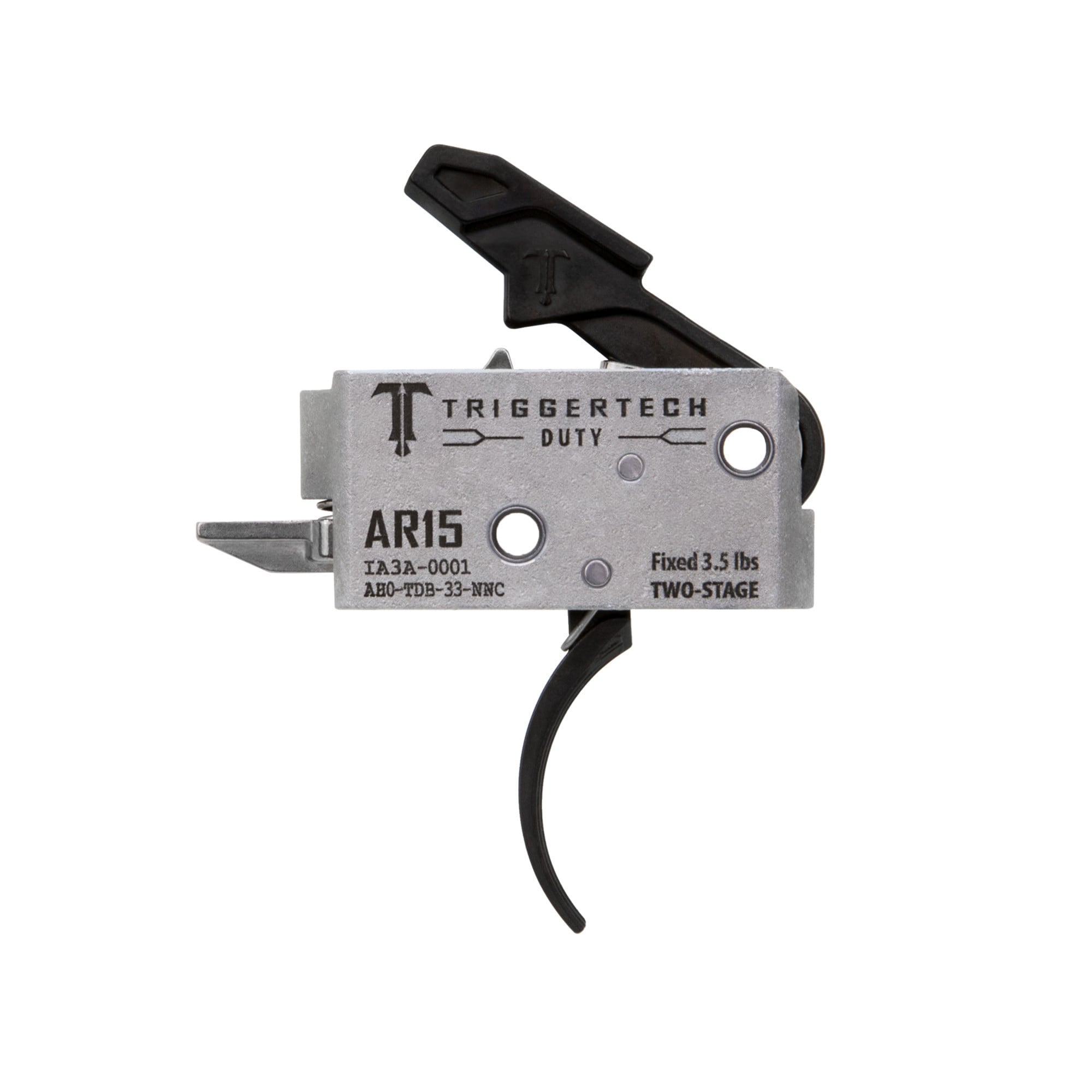 TriggerTech Duty Trigger AR-15 Double Stage Black