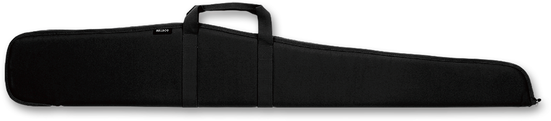 Bulldog BD110 Pit Bull Shotgun Case made of Water-Resistant Nylon with Black Finish, Laminated Brushed Tricot Lining, Floatable Design & Closed-Cell Foam Padding 52" L