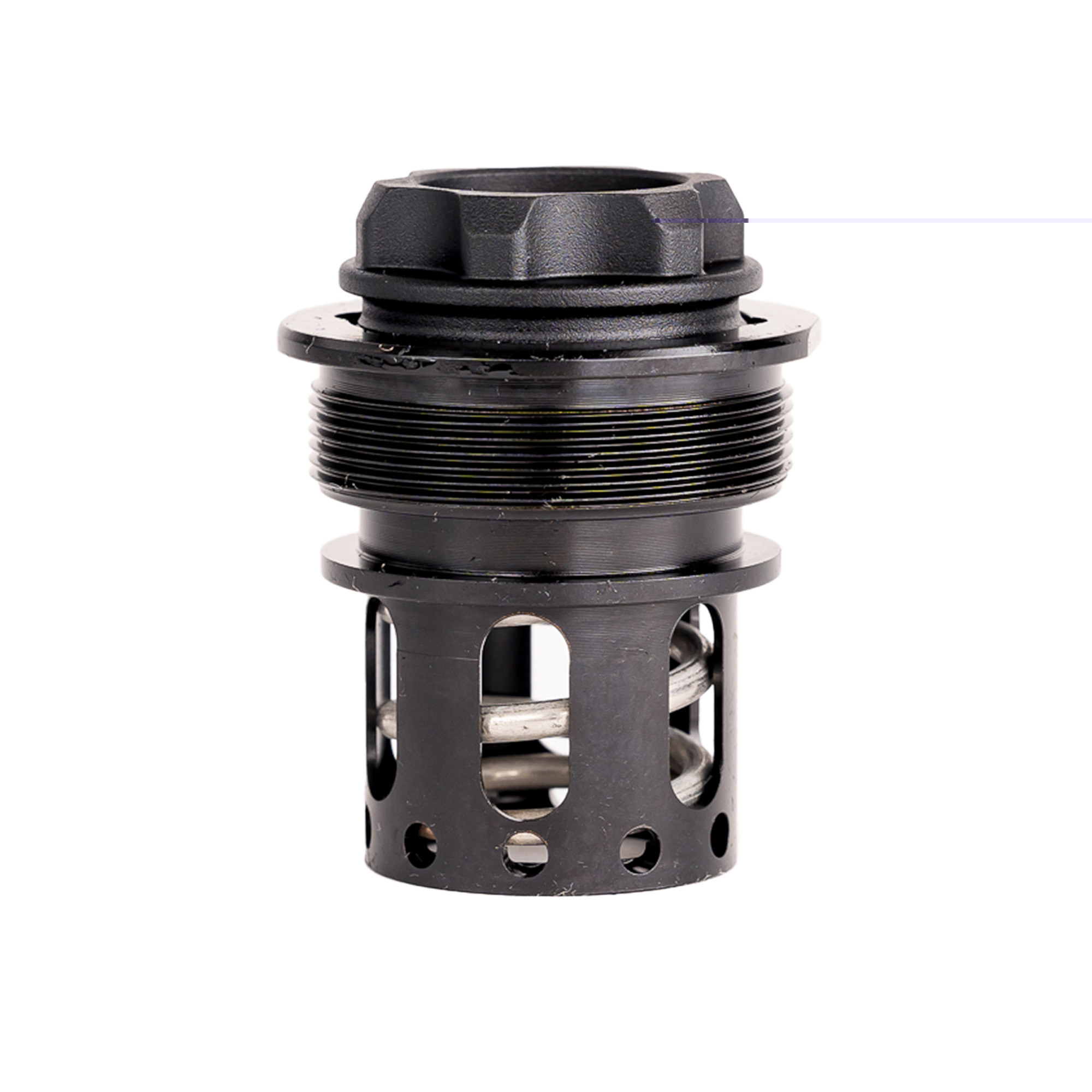 Rugged Suppressors CAGE002 Universal CageBlack for Alaskan 360 Suppressor