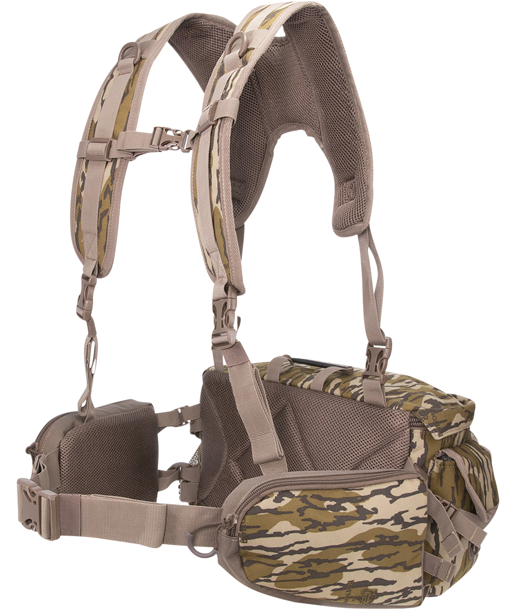 Muddy MUD-BPK-LMBR Pro Lumbar 500 Pack Mossy Oak Bottomland Polyester Zipper/Buckles Closure